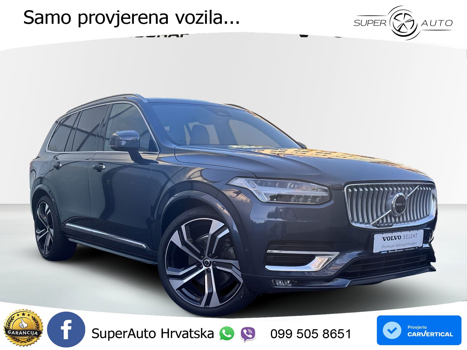 Volvo XC90 2.0 B5 Diesel AWD Automatic LED+GR SJED+ACC