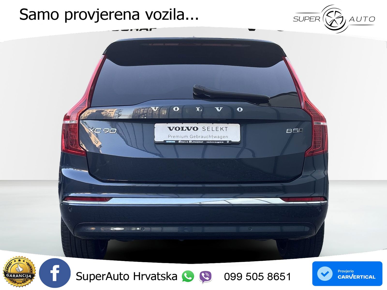Volvo XC90 2.0 B5 Diesel AWD Automatic LED+GR SJED+ACC