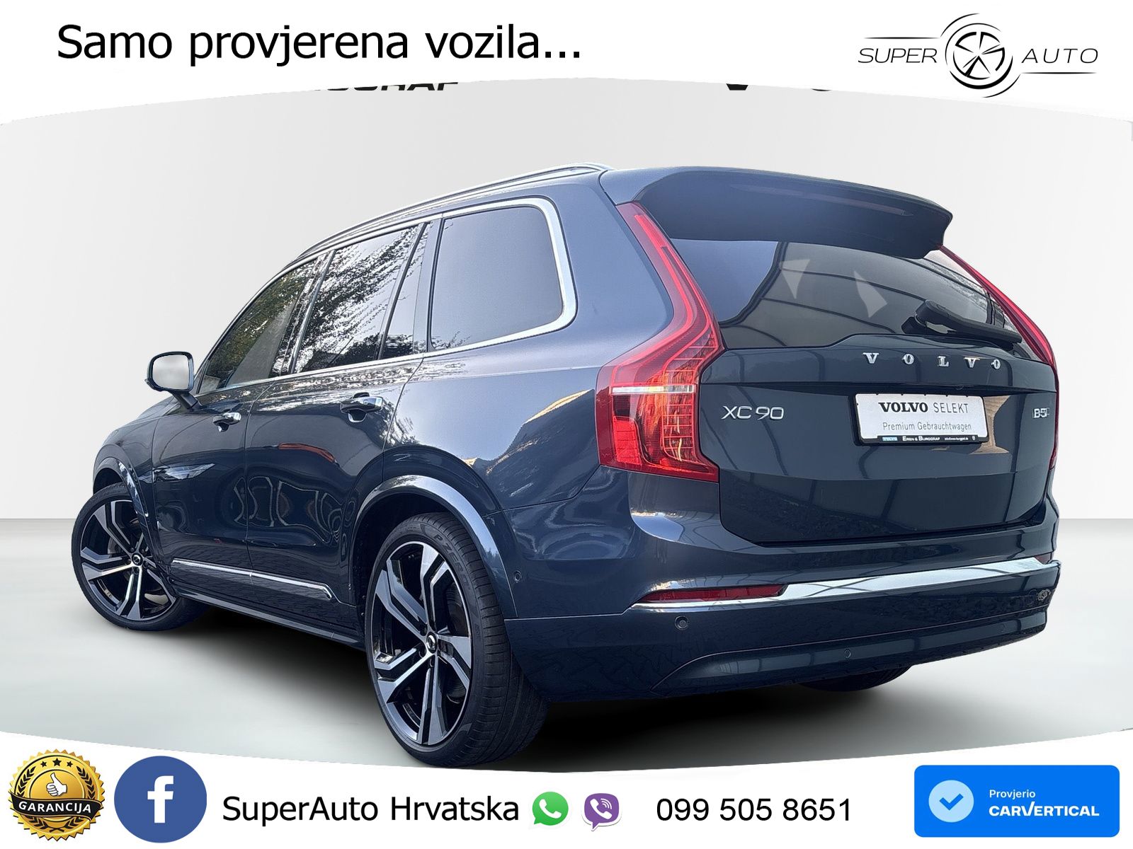 Volvo XC90 2.0 B5 Diesel AWD Automatic LED+GR SJED+ACC