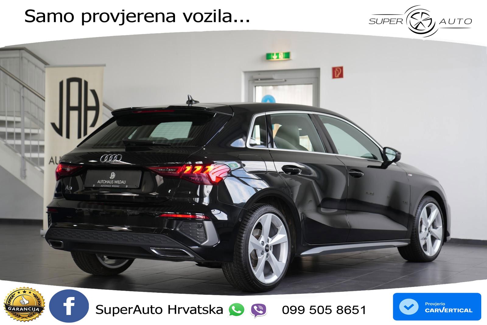 Audi A3 35 TFSI (150 KS) S tronic S line LED+GR SJED+ACC
