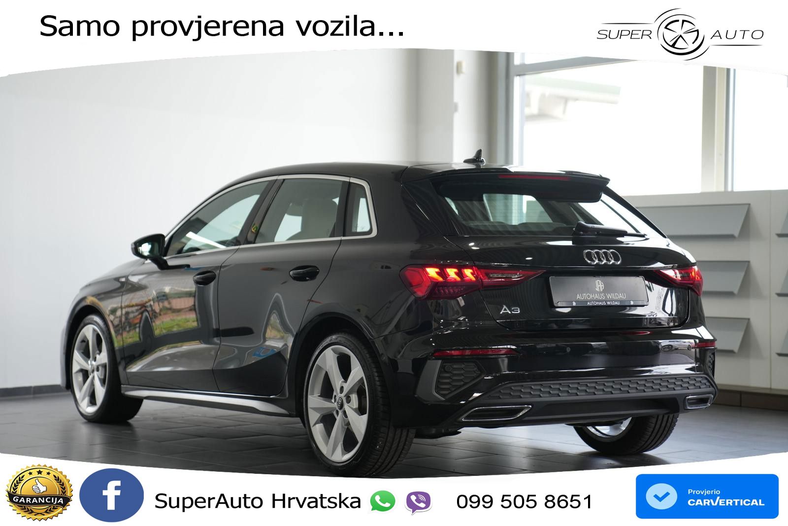 Audi A3 35 TFSI (150 KS) S tronic S line LED+GR SJED+ACC