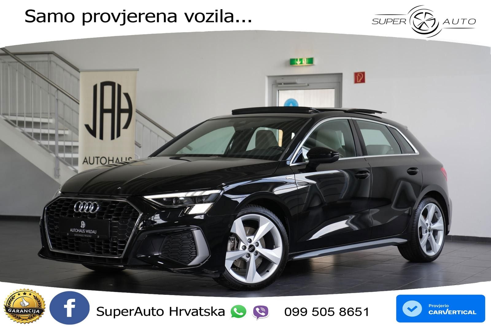 Audi A3 35 TFSI (150 KS) S tronic S line LED+GR SJED+ACC