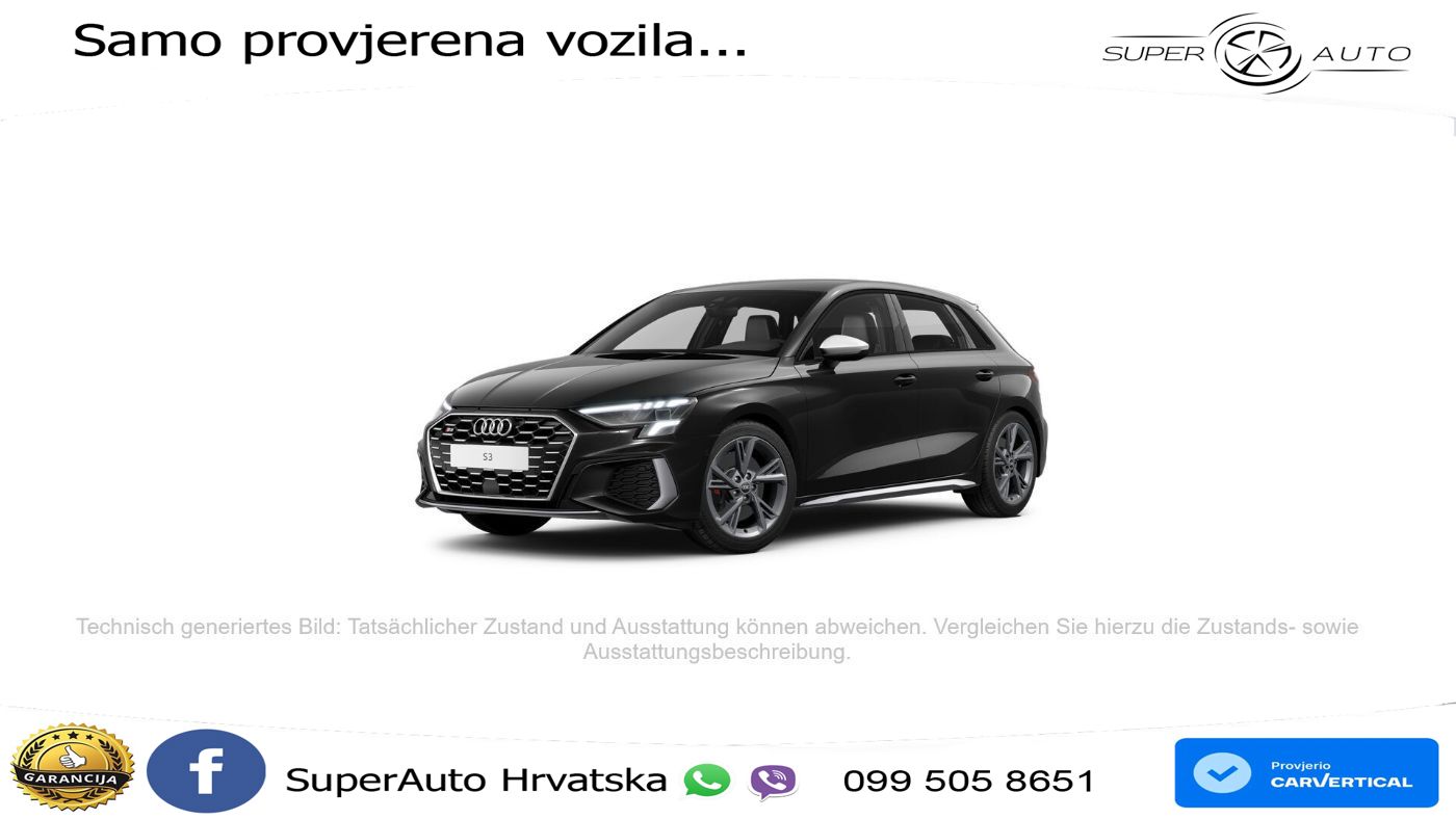 Audi S3 2.0 TFSI (310 KS) quattro S tronic