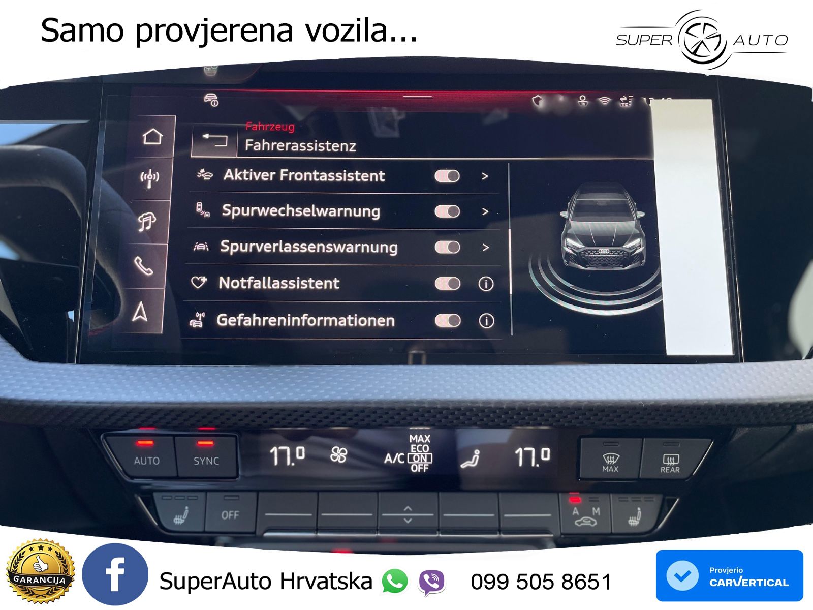 Audi RS3 Sedan 2.5 TFSI (400 KS) quattro S tronic LED+GR SJED+ACC