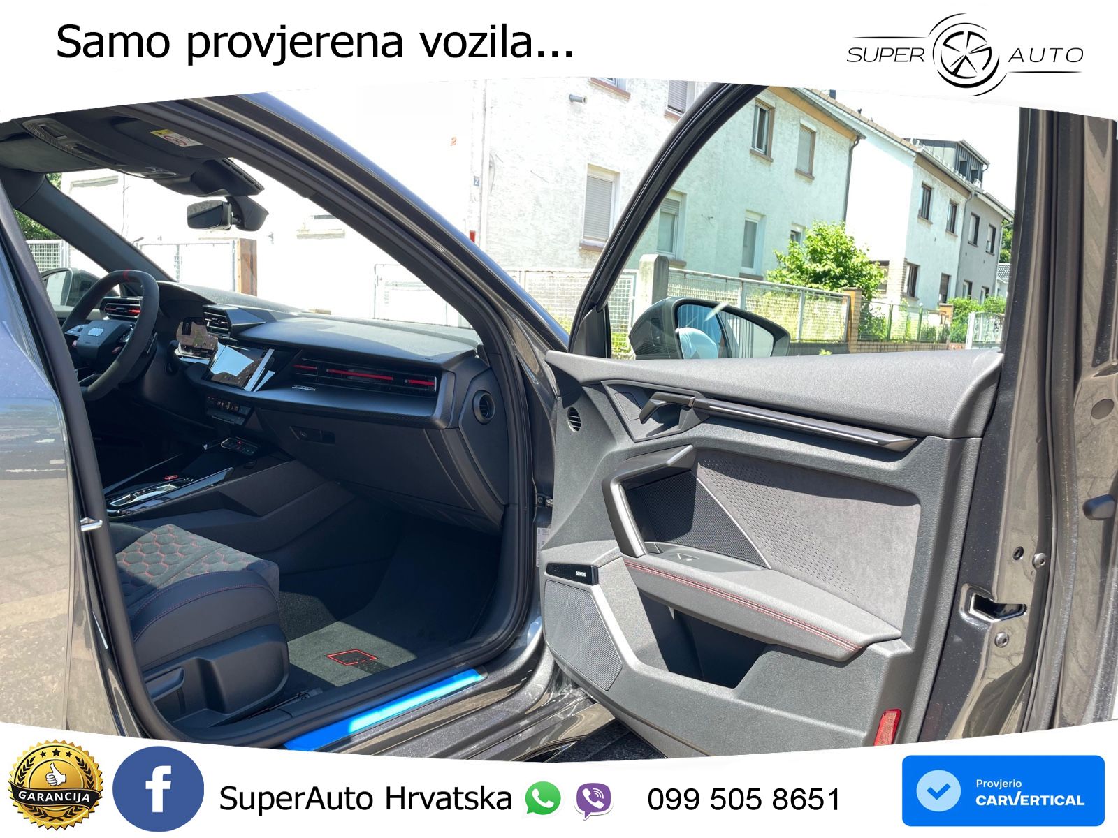 Audi RS3 Sedan 2.5 TFSI (400 KS) quattro S tronic LED+GR SJED+ACC