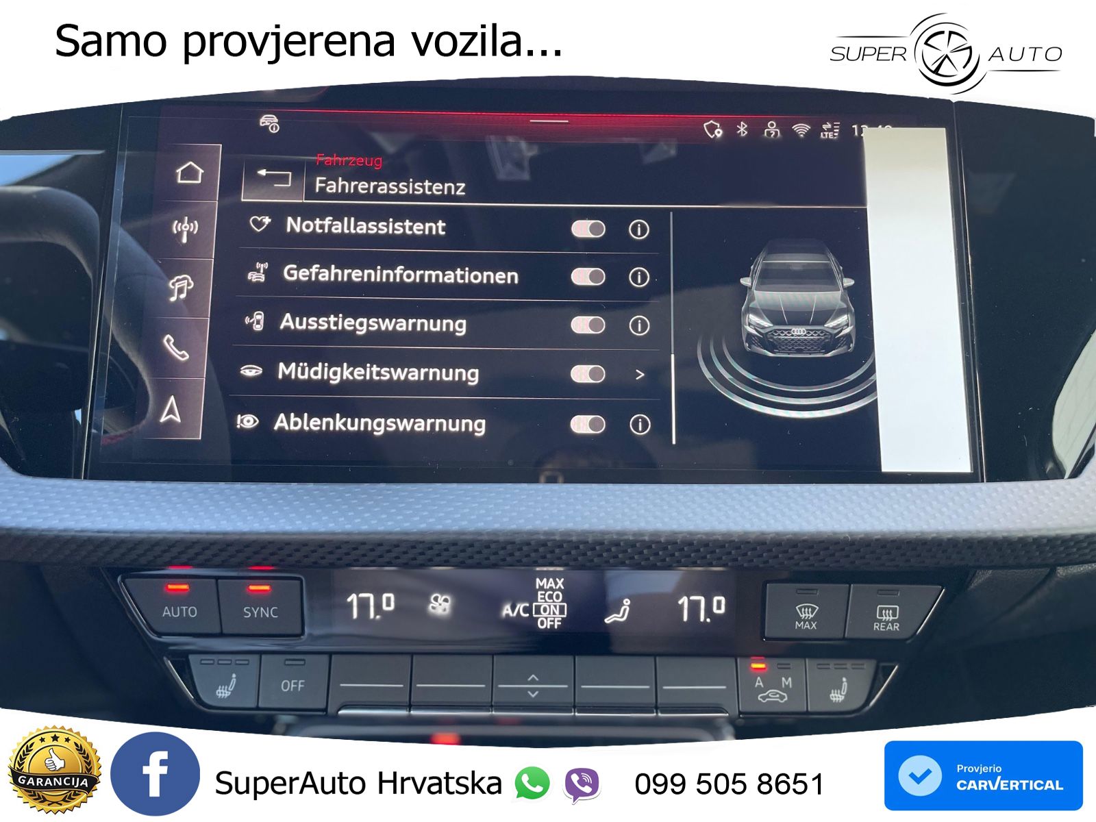 Audi RS3 Sedan 2.5 TFSI (400 KS) quattro S tronic LED+GR SJED+ACC