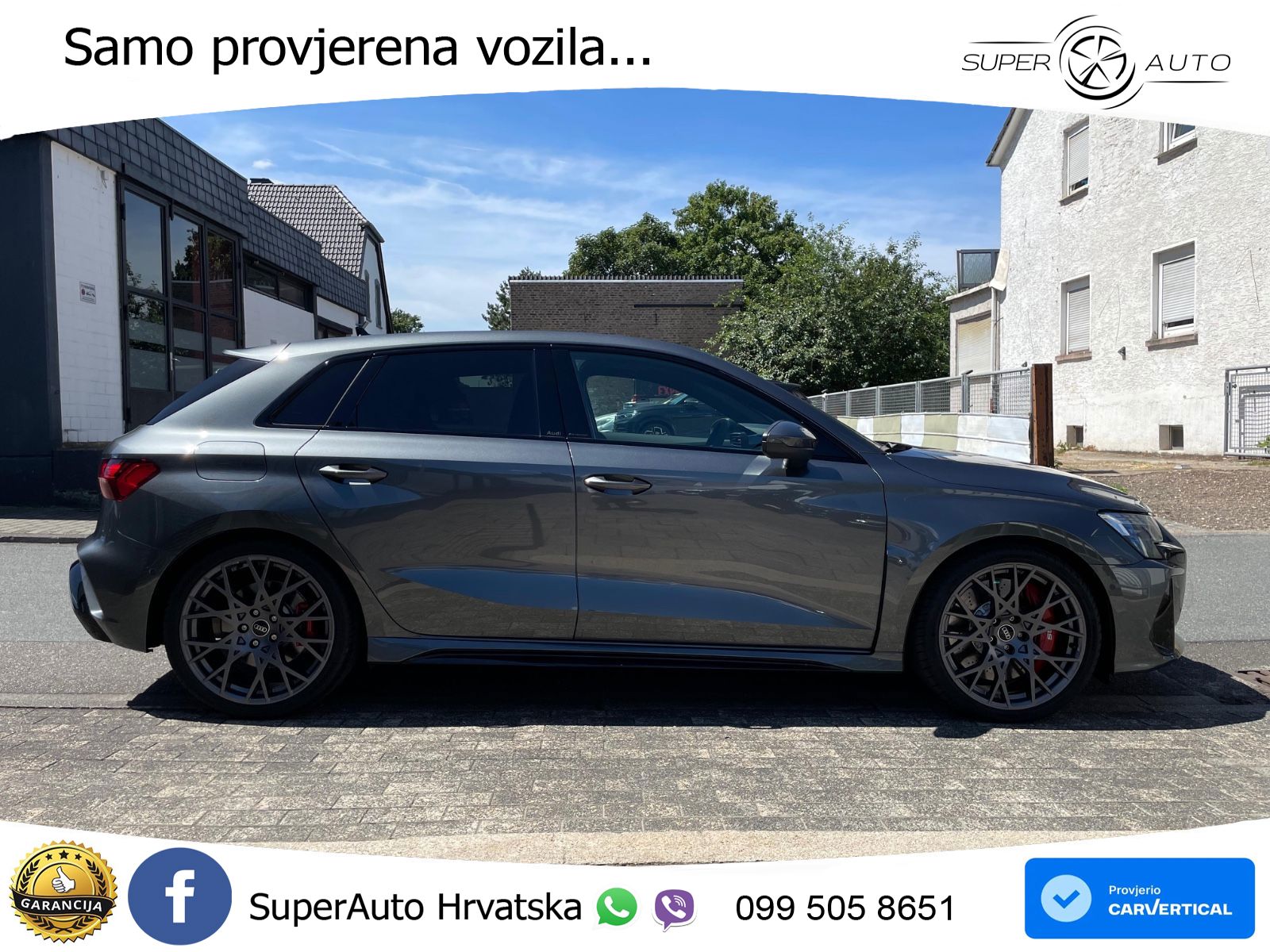 Audi RS3 Sedan 2.5 TFSI (400 KS) quattro S tronic LED+GR SJED+ACC