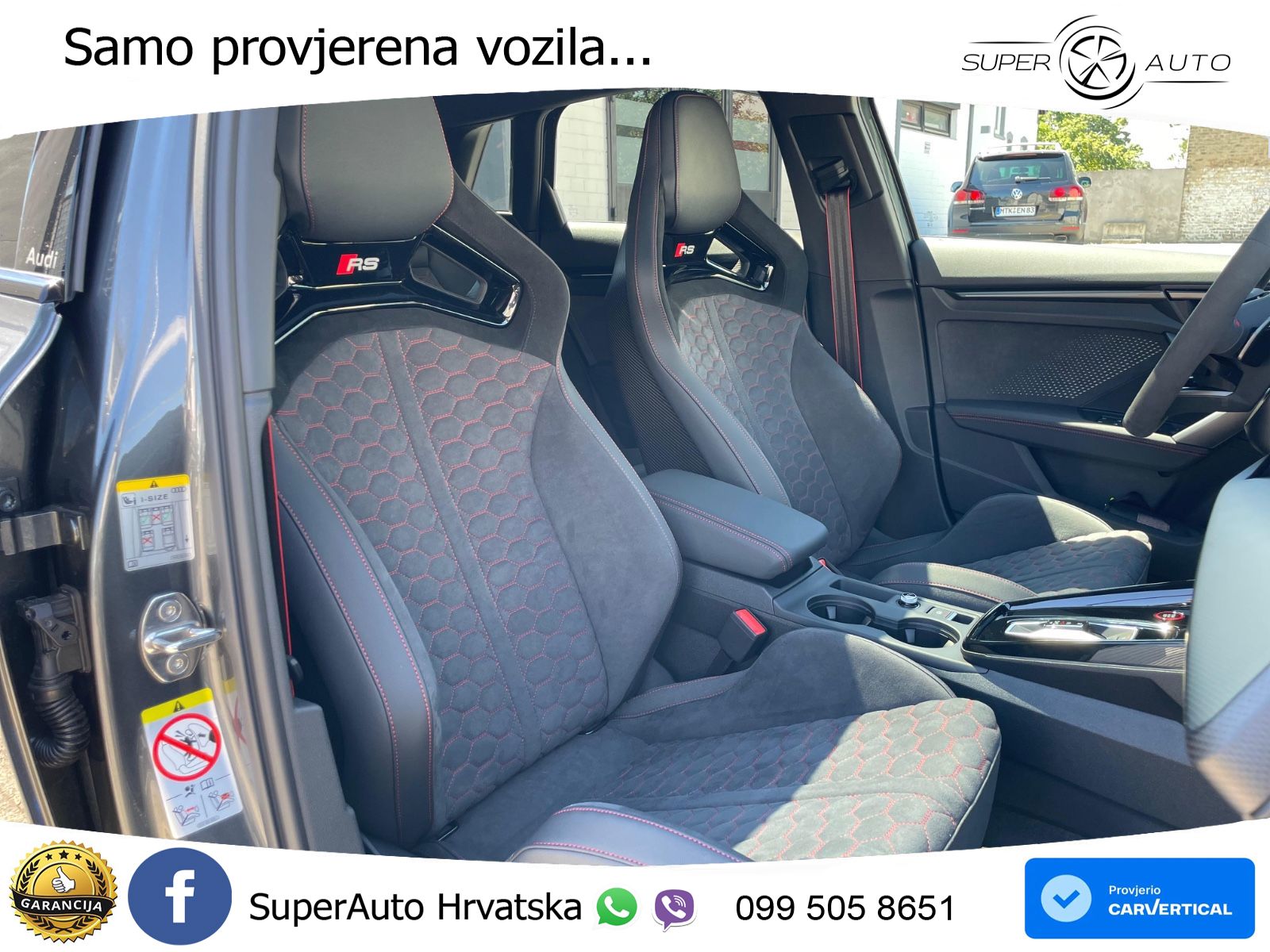 Audi RS3 Sedan 2.5 TFSI (400 KS) quattro S tronic LED+GR SJED+ACC