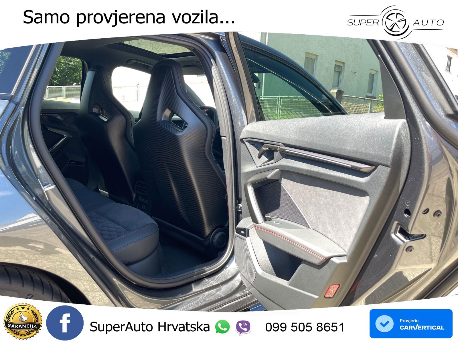 Audi RS3 Sedan 2.5 TFSI (400 KS) quattro S tronic LED+GR SJED+ACC