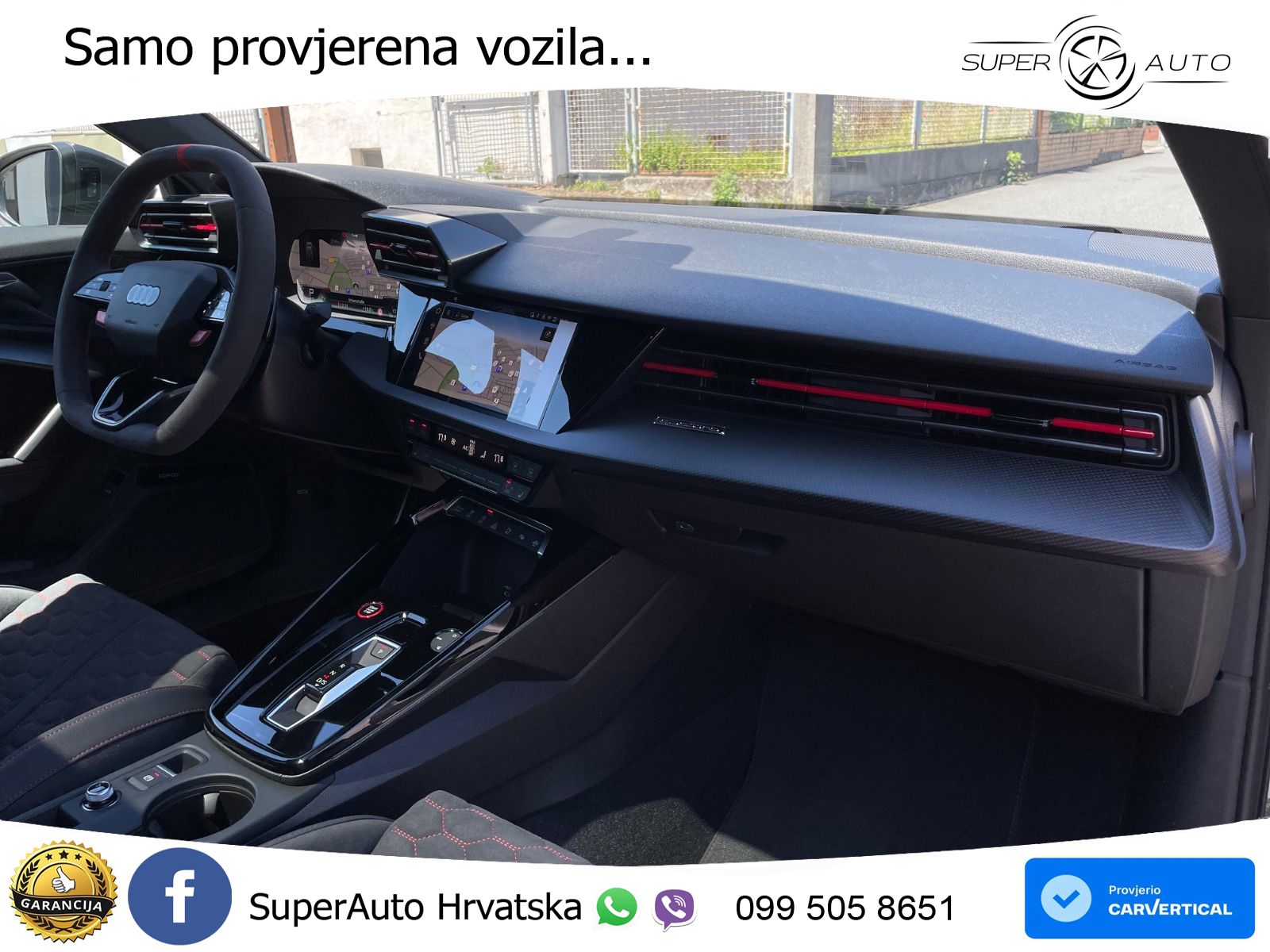 Audi RS3 Sedan 2.5 TFSI (400 KS) quattro S tronic LED+GR SJED+ACC