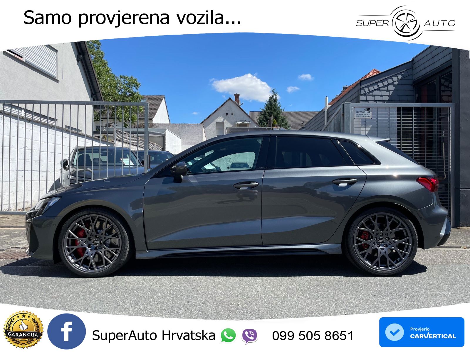 Audi RS3 Sedan 2.5 TFSI (400 KS) quattro S tronic LED+GR SJED+ACC