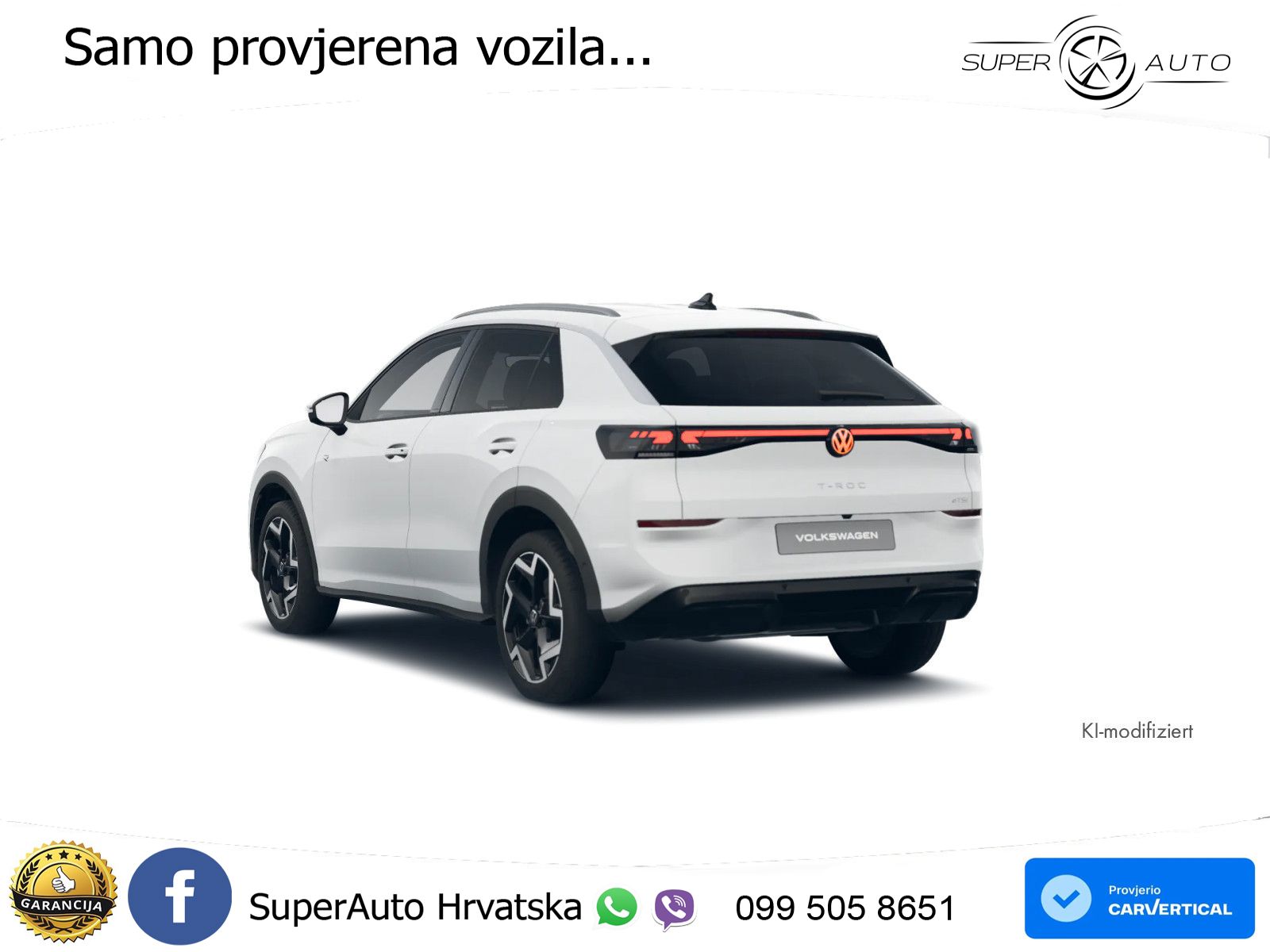 Volkswagen T-Roc 1.5 eTSI (150 KS)  DSG R-Line MATRIX+GR SJED+KAM
