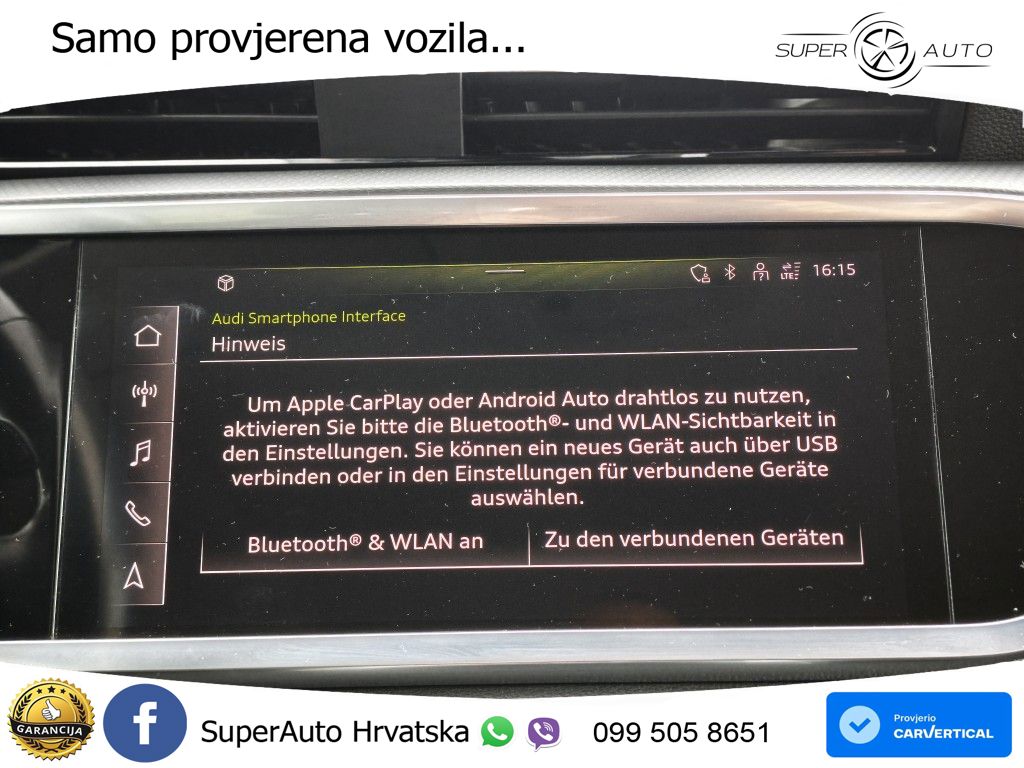 Audi Q3 40 TFSI (190 KS) quattro S tronic advanced LED+GR SJED+ACC