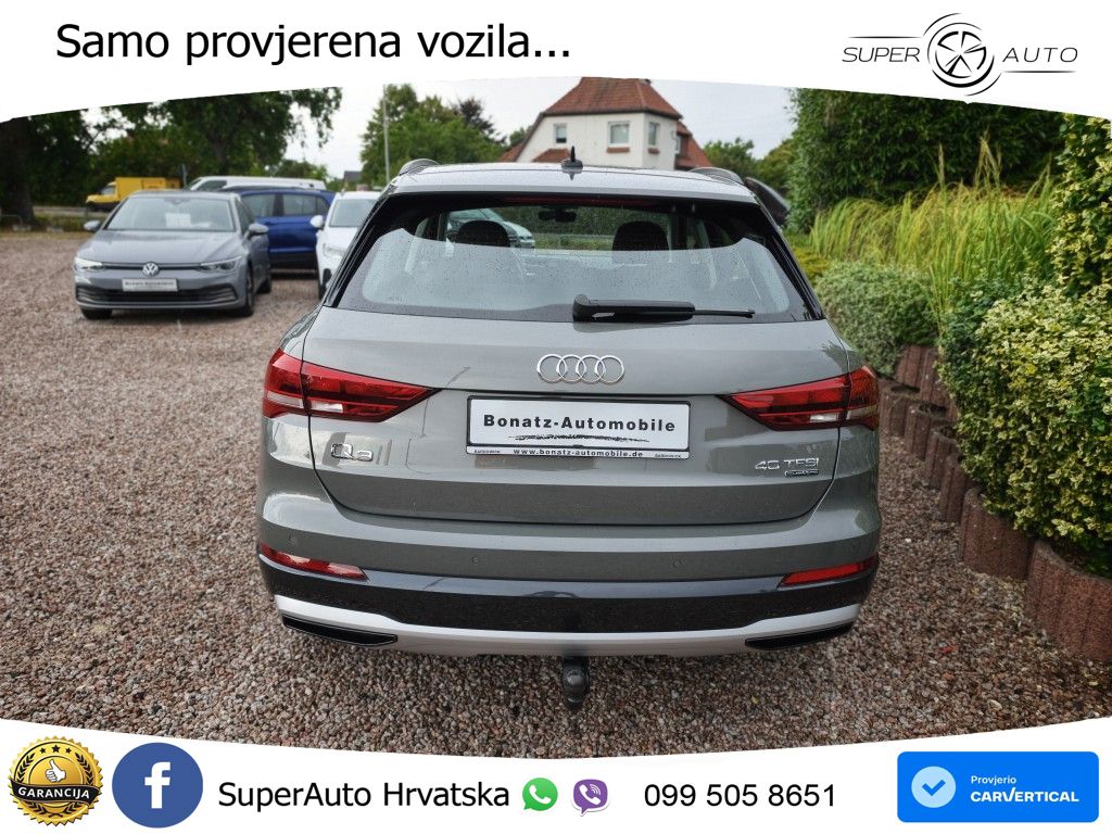 Audi Q3 40 TFSI (190 KS) quattro S tronic advanced LED+GR SJED+ACC