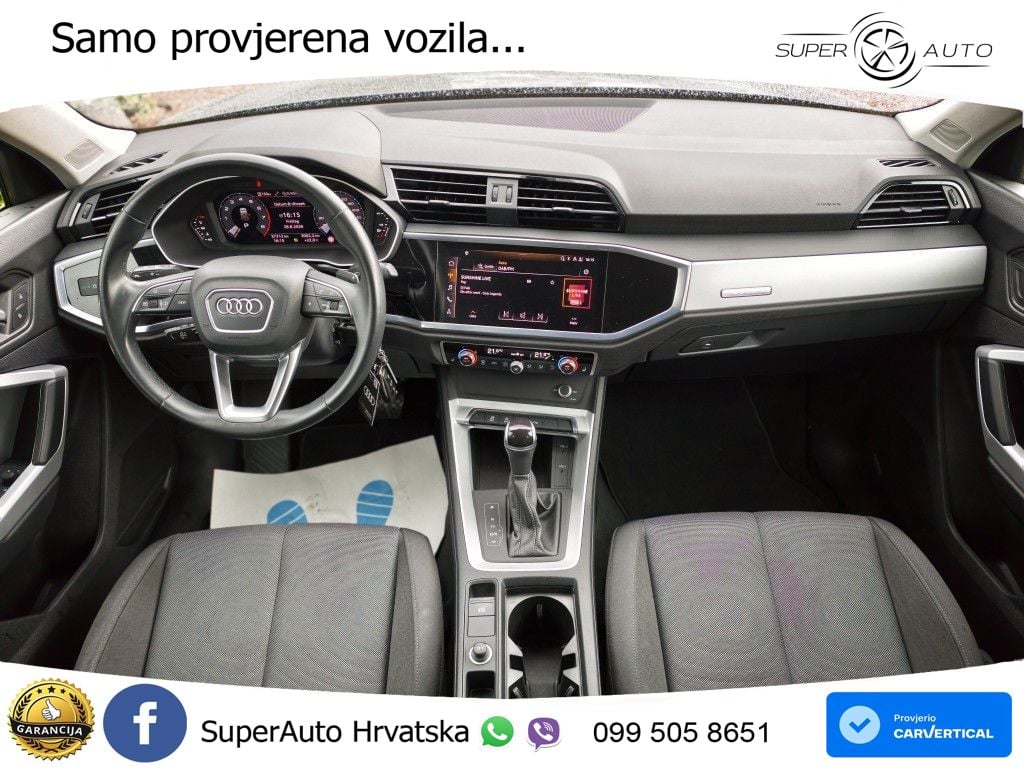 Audi Q3 40 TFSI (190 KS) quattro S tronic advanced LED+GR SJED+ACC