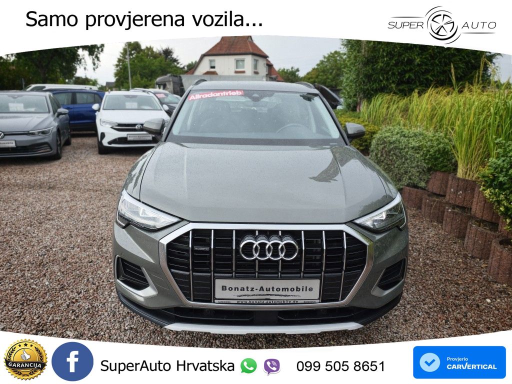 Audi Q3 40 TFSI (190 KS) quattro S tronic advanced LED+GR SJED+ACC
