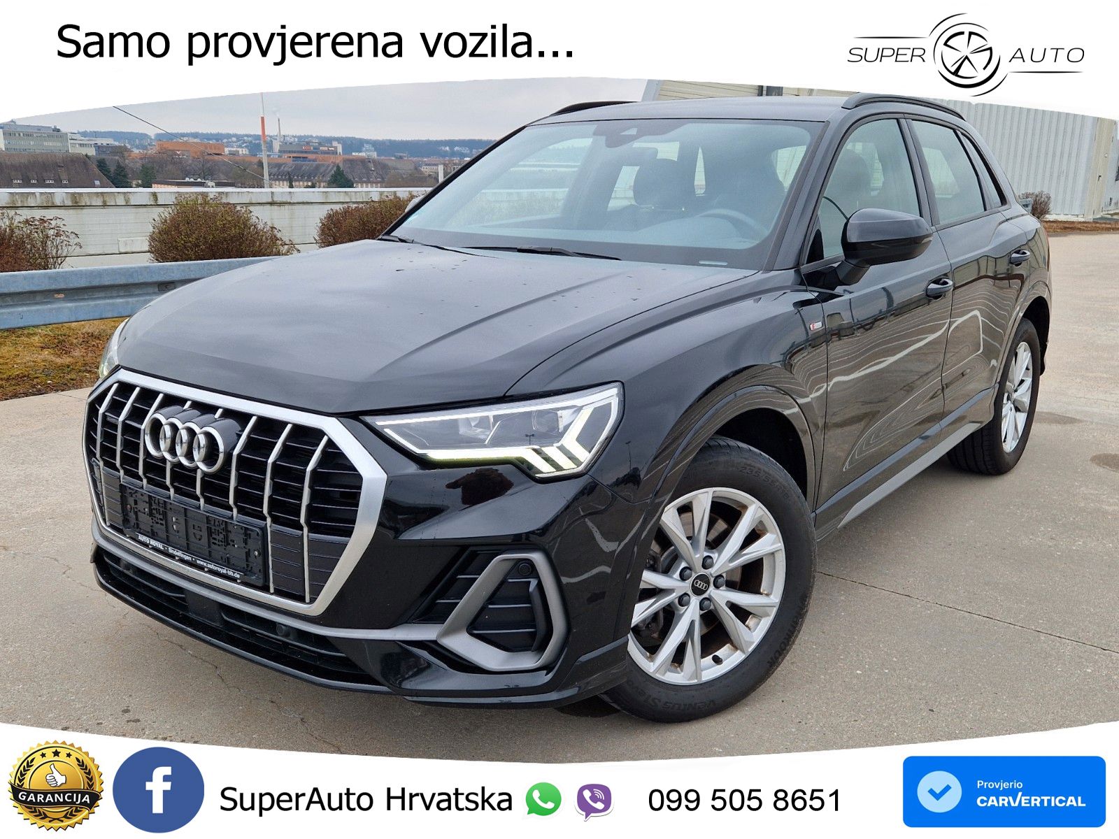 Audi Q3 40 TDI (200 KS) quattro S tronic S line LED+GR SJED+ACC