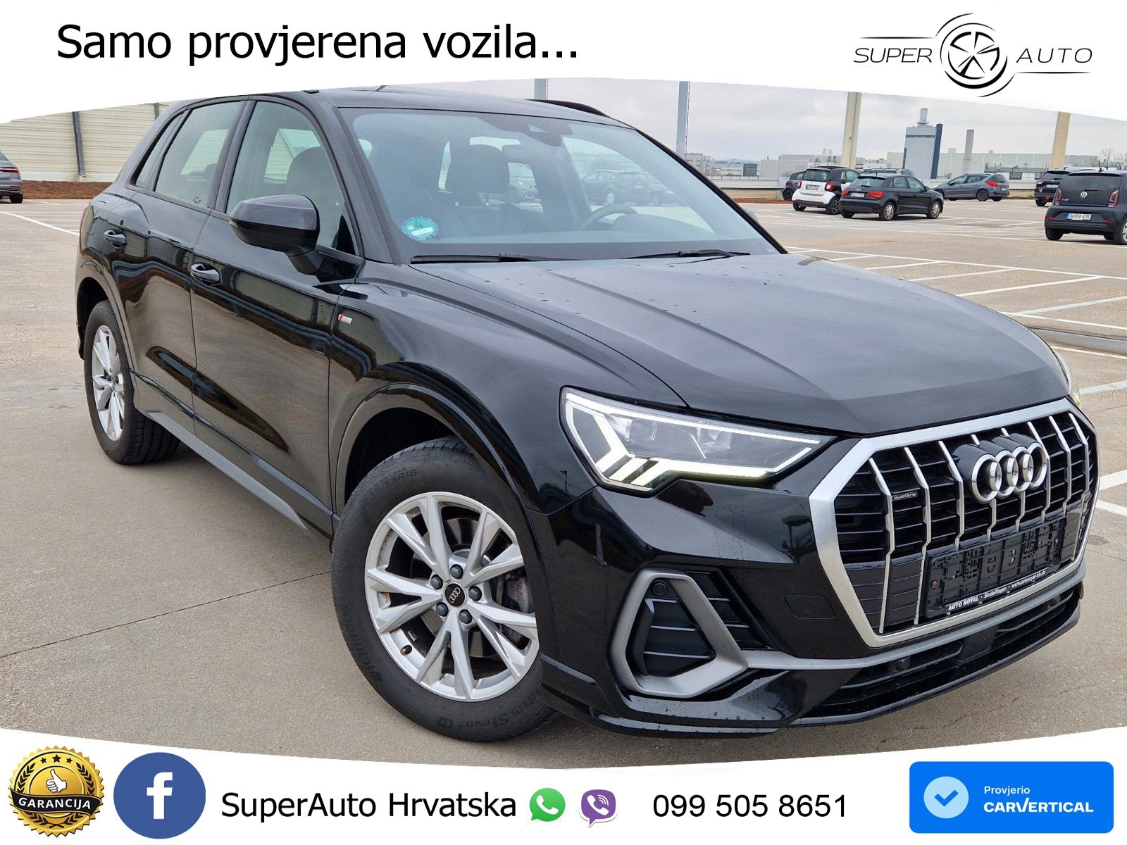 Audi Q3 40 TDI (200 KS) quattro S tronic S line LED+GR SJED+ACC