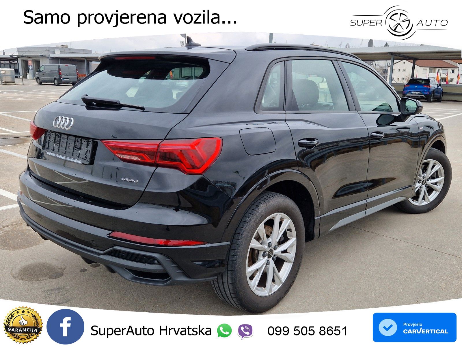 Audi Q3 40 TDI (200 KS) quattro S tronic S line LED+GR SJED+ACC