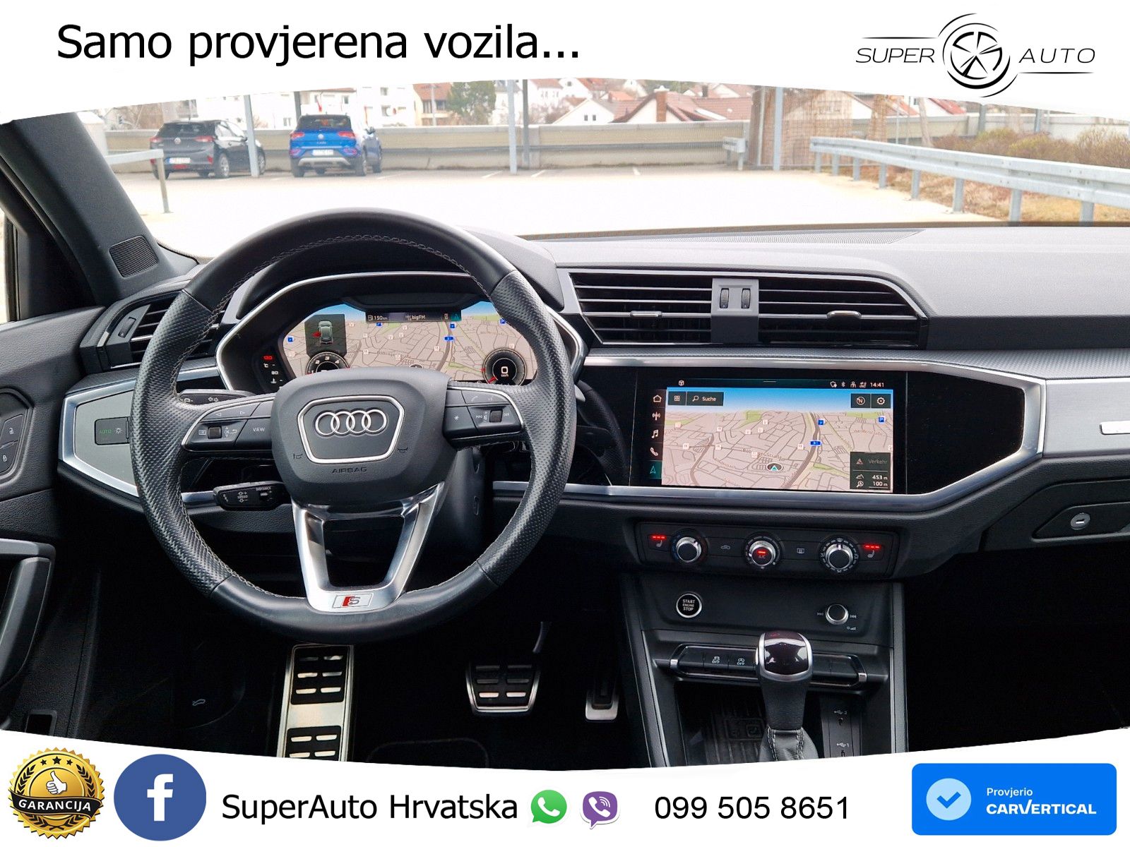 Audi Q3 40 TDI (200 KS) quattro S tronic S line LED+GR SJED+ACC