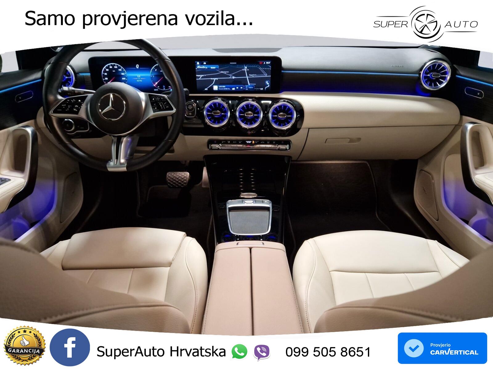 Mercedes-Benz A 220d 8G-DCT LED+GR SJED+ACC