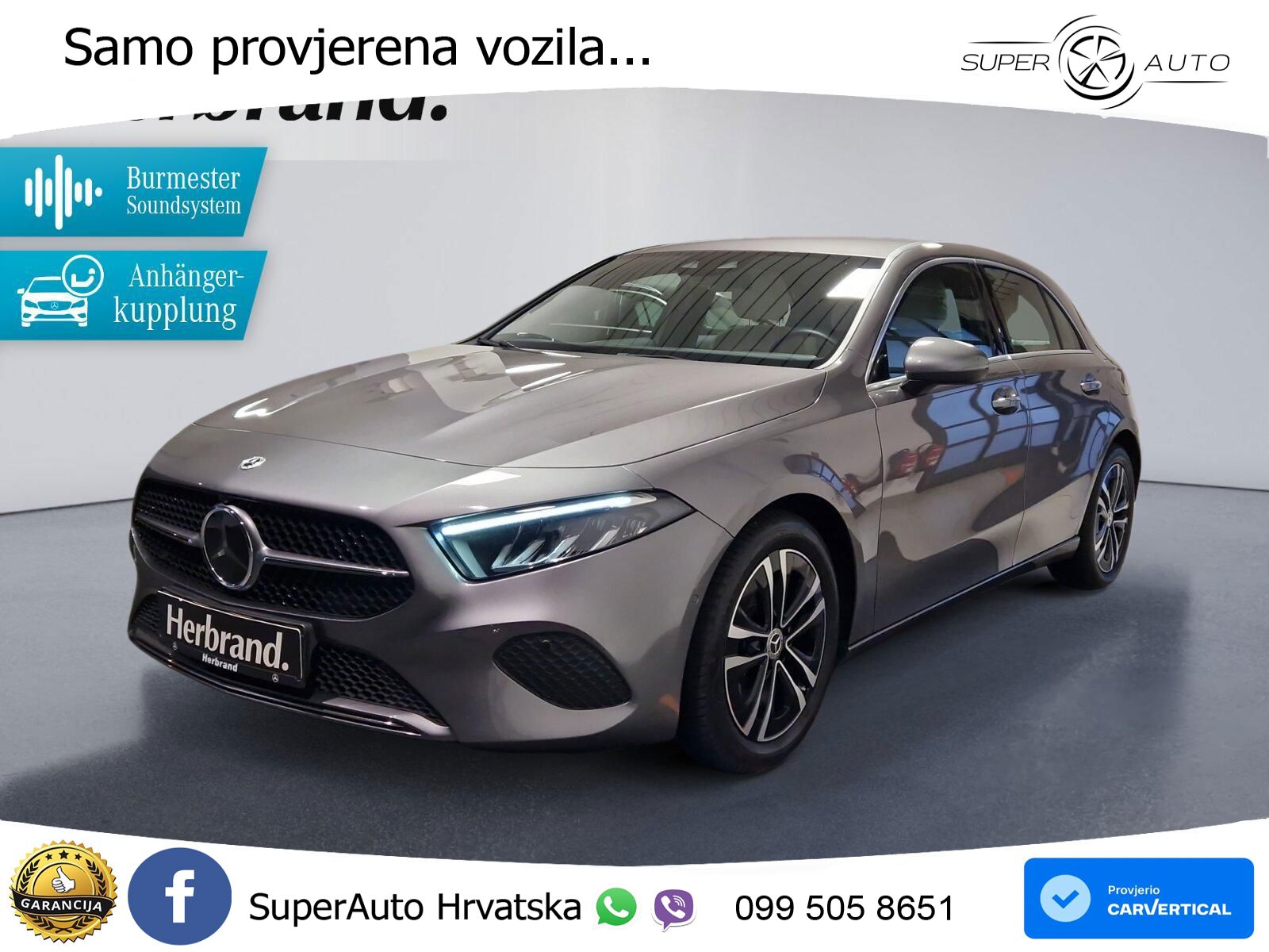 Mercedes-Benz A 220d 8G-DCT LED+GR SJED+ACC