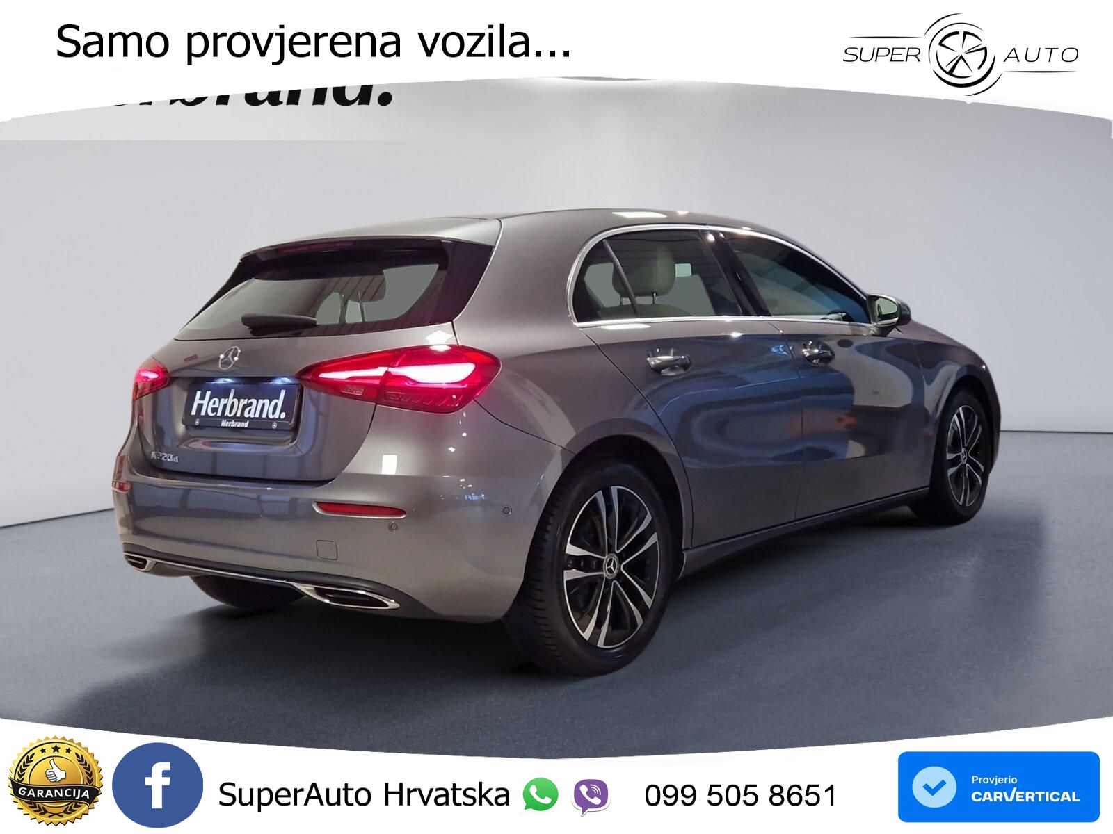 Mercedes-Benz A 220d 8G-DCT LED+GR SJED+ACC