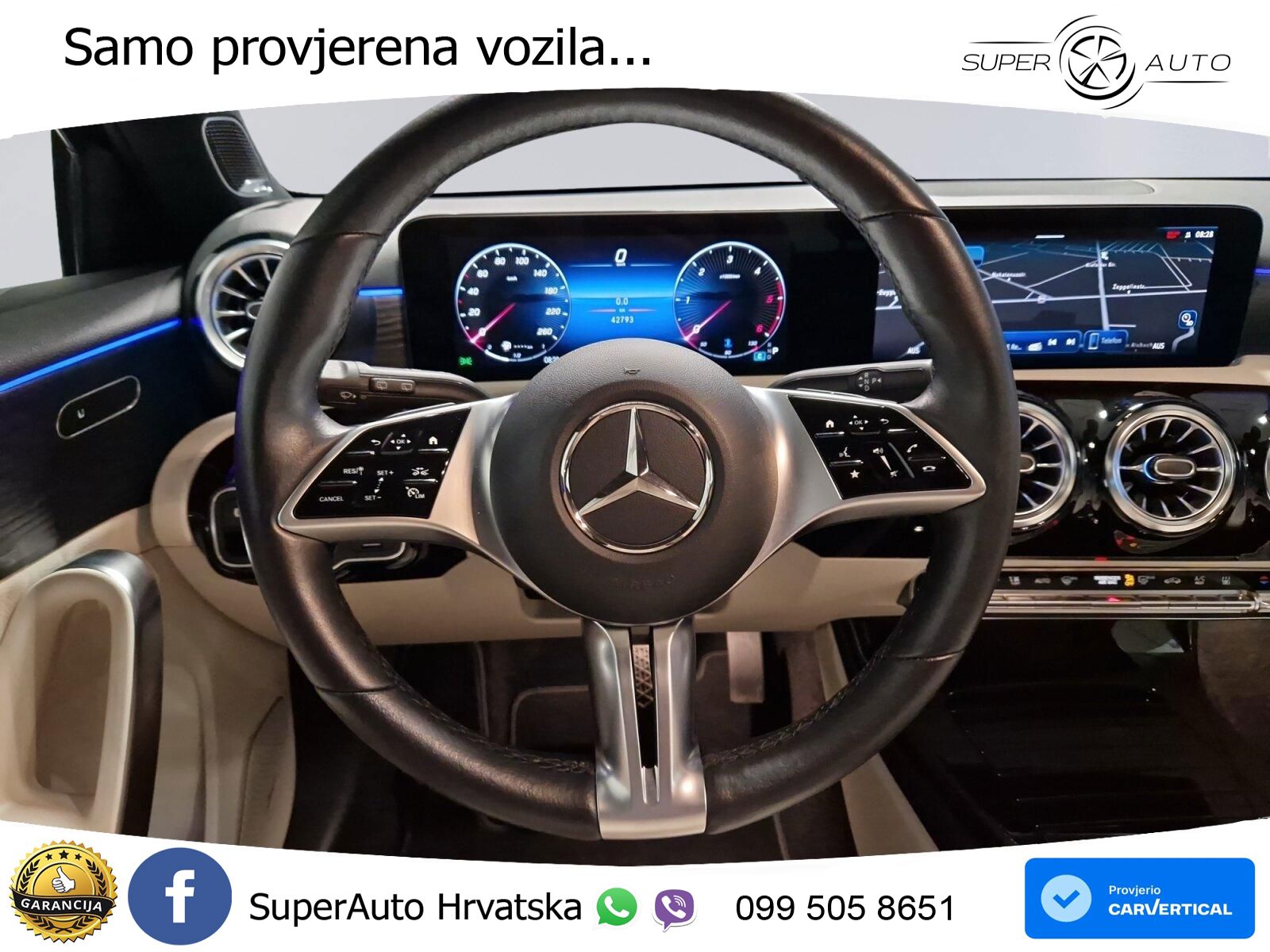 Mercedes-Benz A 220d 8G-DCT LED+GR SJED+ACC