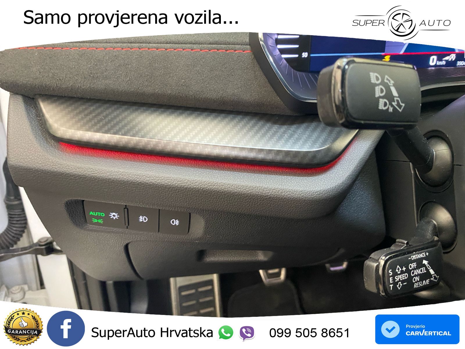Škoda Octavia Combi RS 2.0 TSI (245 KS) LED+GR SJED+ACC