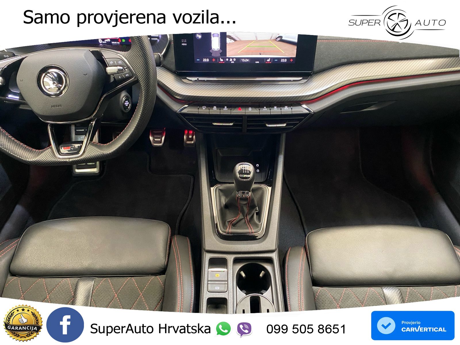 Škoda Octavia Combi RS 2.0 TSI (245 KS) LED+GR SJED+ACC