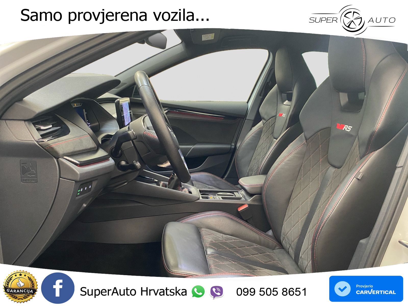 Škoda Octavia Combi RS 2.0 TSI (245 KS) LED+GR SJED+ACC