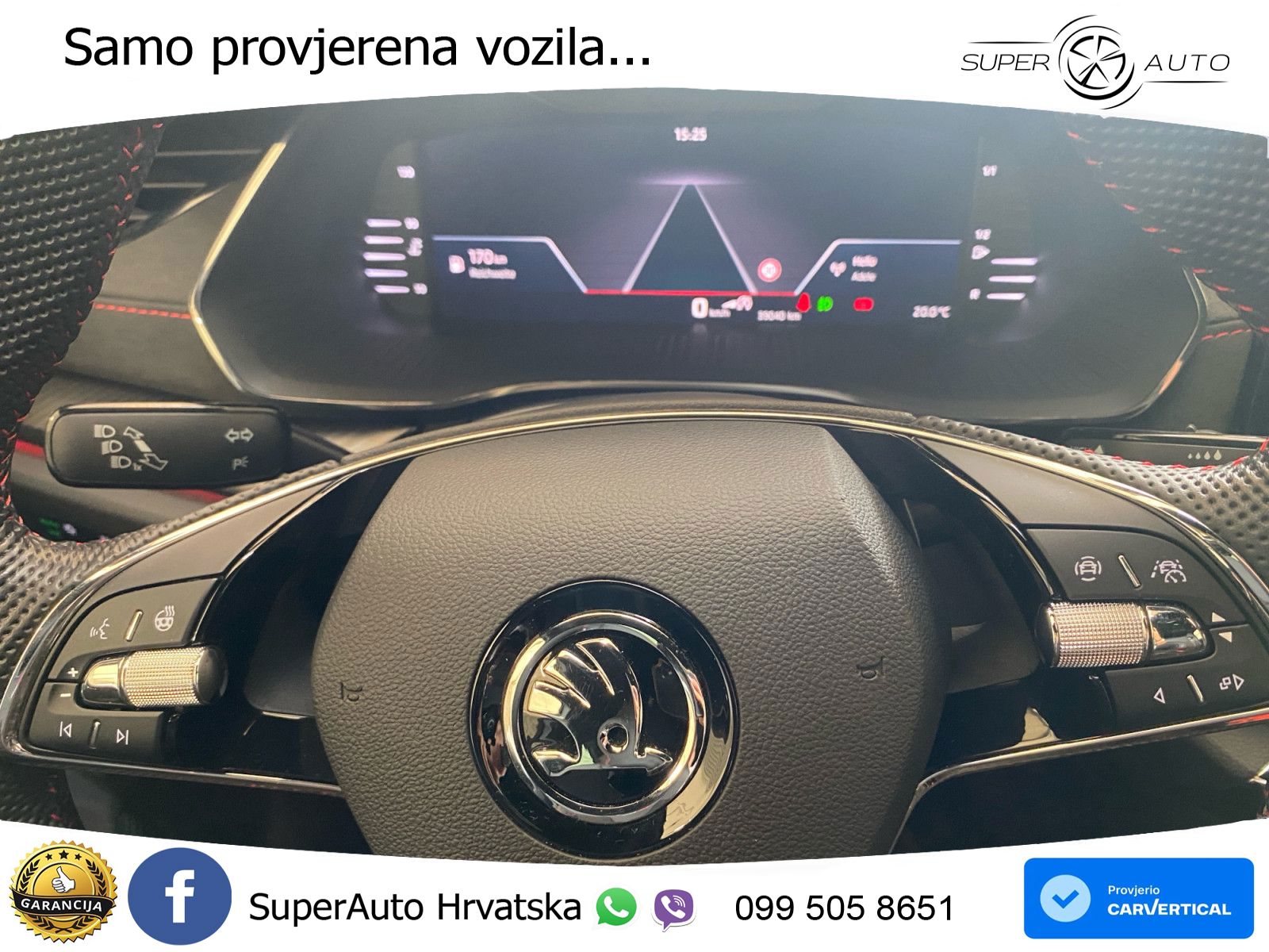 Škoda Octavia Combi RS 2.0 TSI (245 KS) LED+GR SJED+ACC