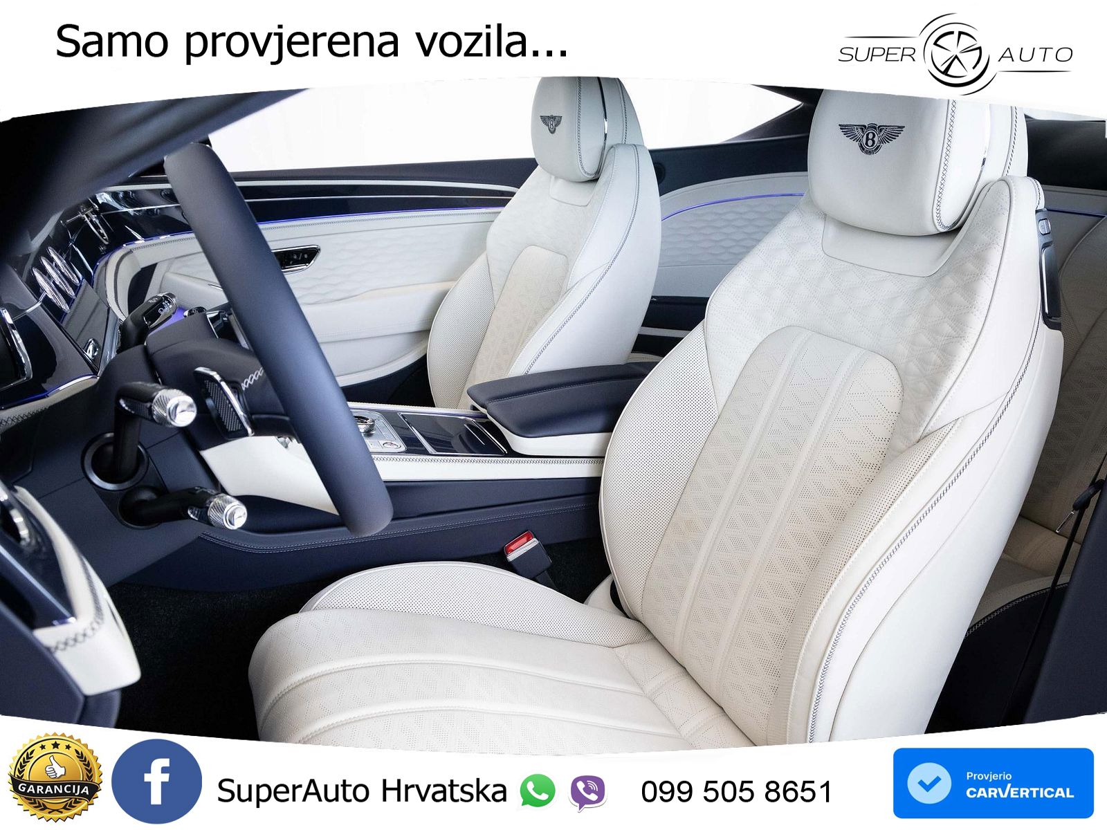 Bentley Continental GT IV 4.0 V8 TFSi (782 KS) AWD DCT ZRAČNI+ACC+GR SJED+KAM