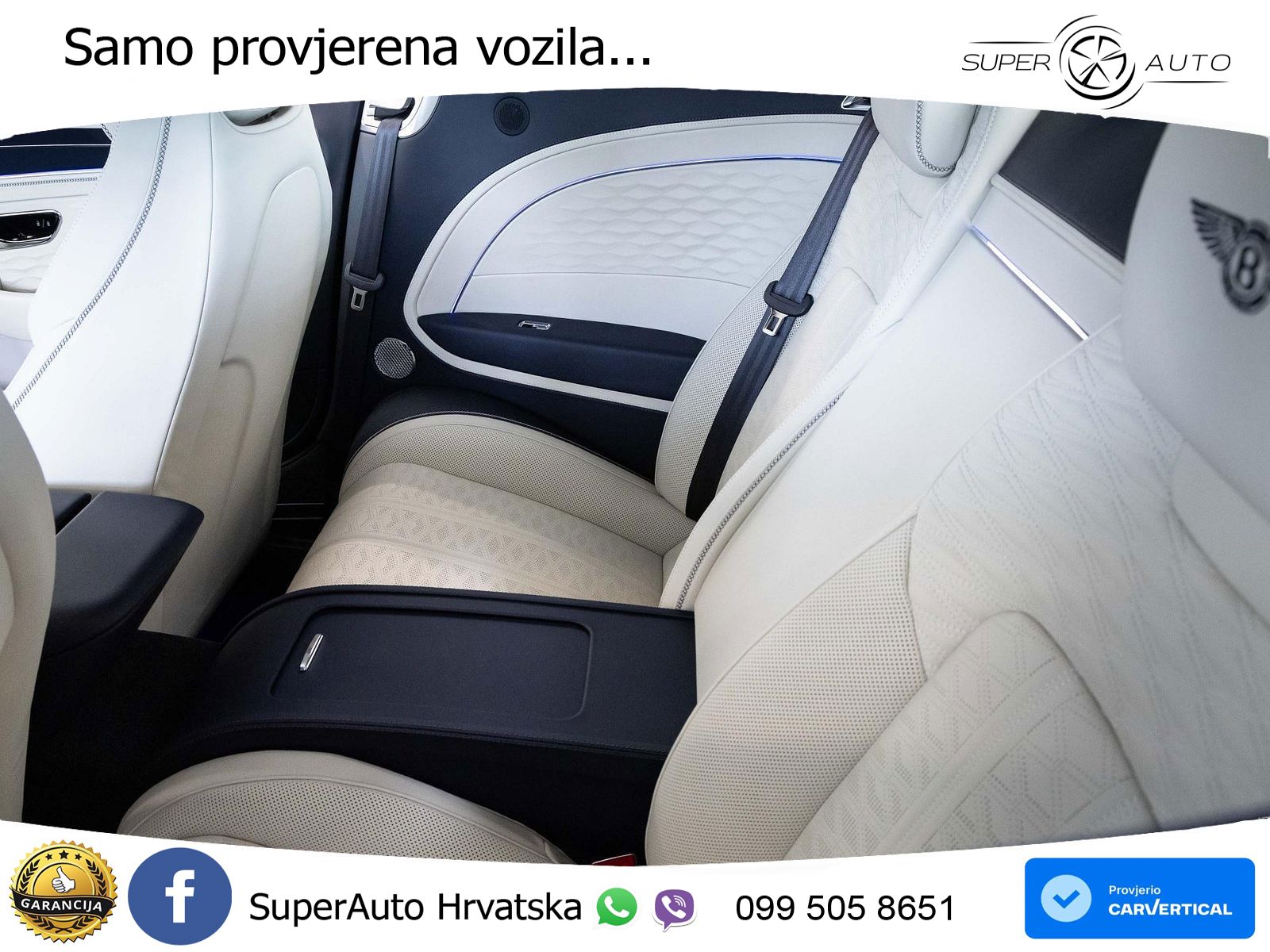 Bentley Continental GT IV 4.0 V8 TFSi (782 KS) AWD DCT ZRAČNI+ACC+GR SJED+KAM