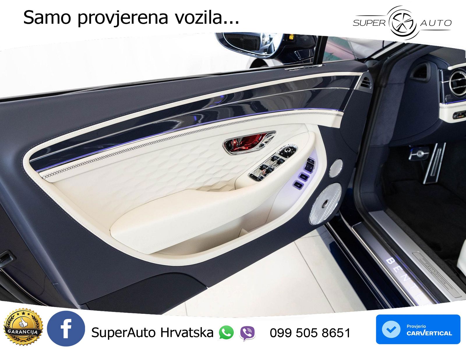 Bentley Continental GT IV 4.0 V8 TFSi (782 KS) AWD DCT ZRAČNI+ACC+GR SJED+KAM