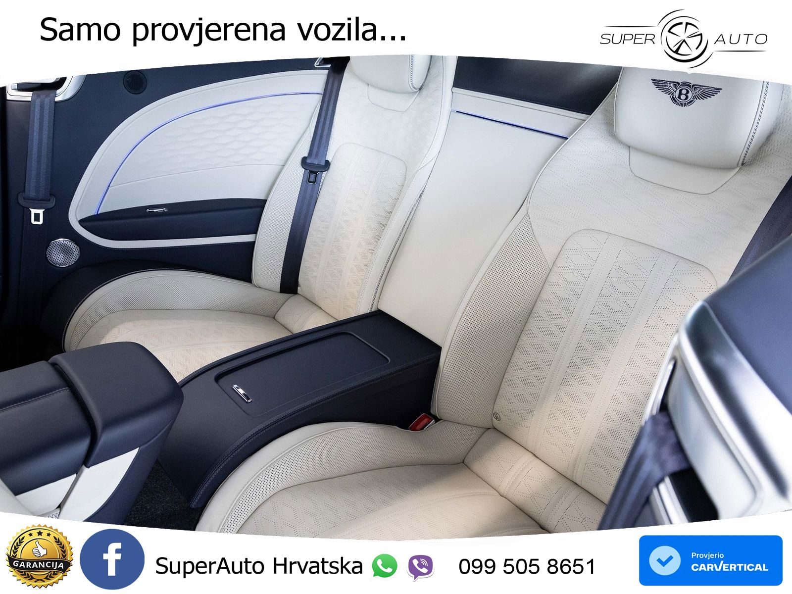 Bentley Continental GT IV 4.0 V8 TFSi (782 KS) AWD DCT ZRAČNI+ACC+GR SJED+KAM