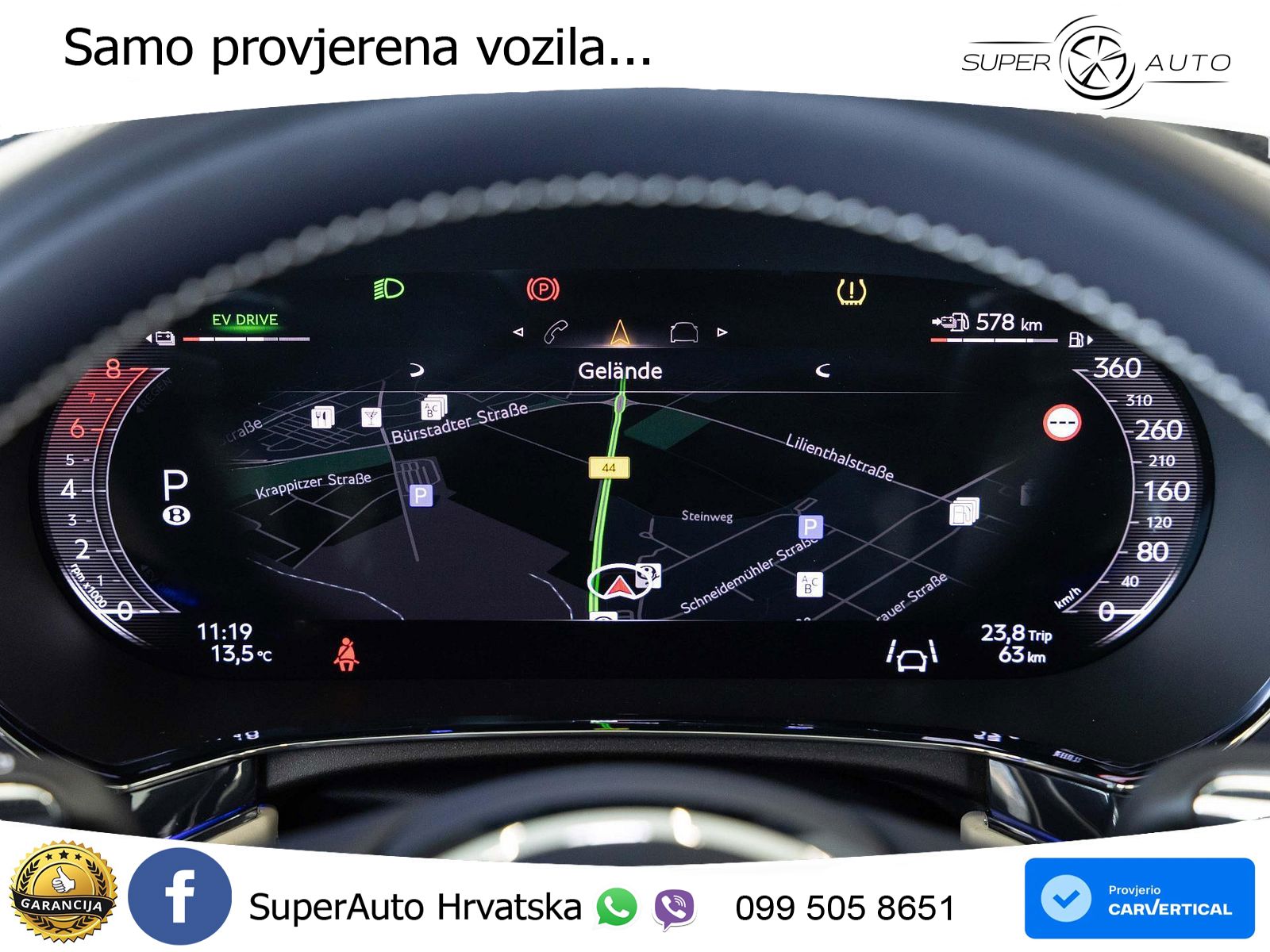Bentley Continental GT IV 4.0 V8 TFSi (782 KS) AWD DCT ZRAČNI+ACC+GR SJED+KAM