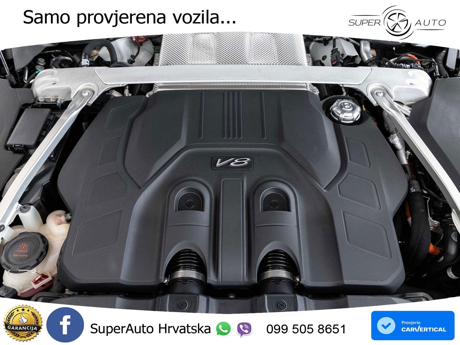 Bentley Continental GT IV 4.0 V8 TFSi (782 KS) AWD DCT ZRAČNI+ACC+GR SJED+KAM