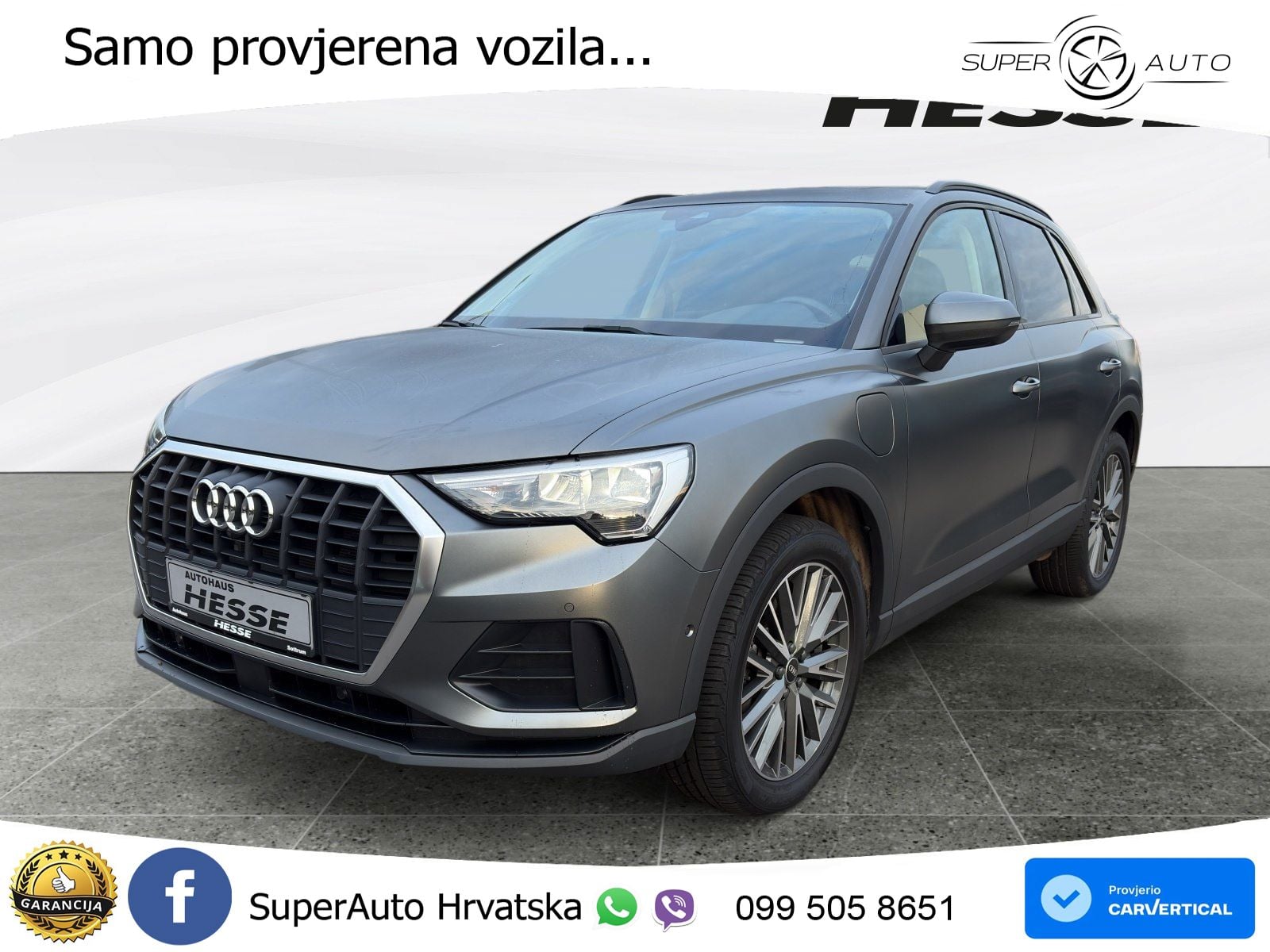 Audi Q3 45 TFSIe (245 KS) S tronic LED+GR SJED+ACC
