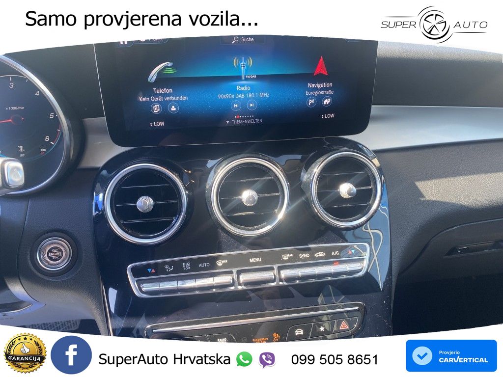 Mercedes GLC 200d (163 KS) 4MATIC G-TRONIC LED+GR SJED+ACC