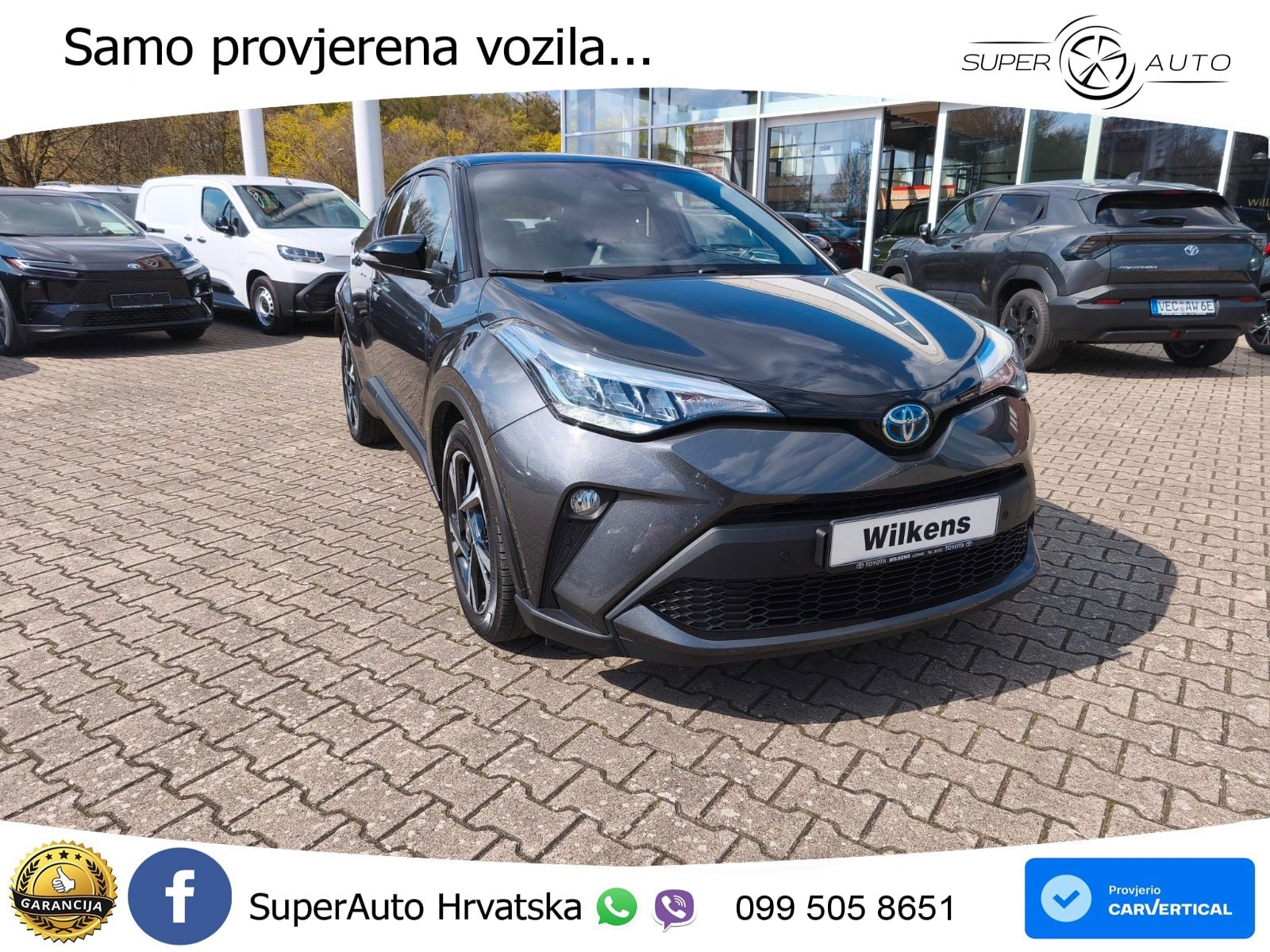 Toyota C-HR 1.8 (122 KS) Hybrid e-CVT Team D LED+GR SJED+ACC