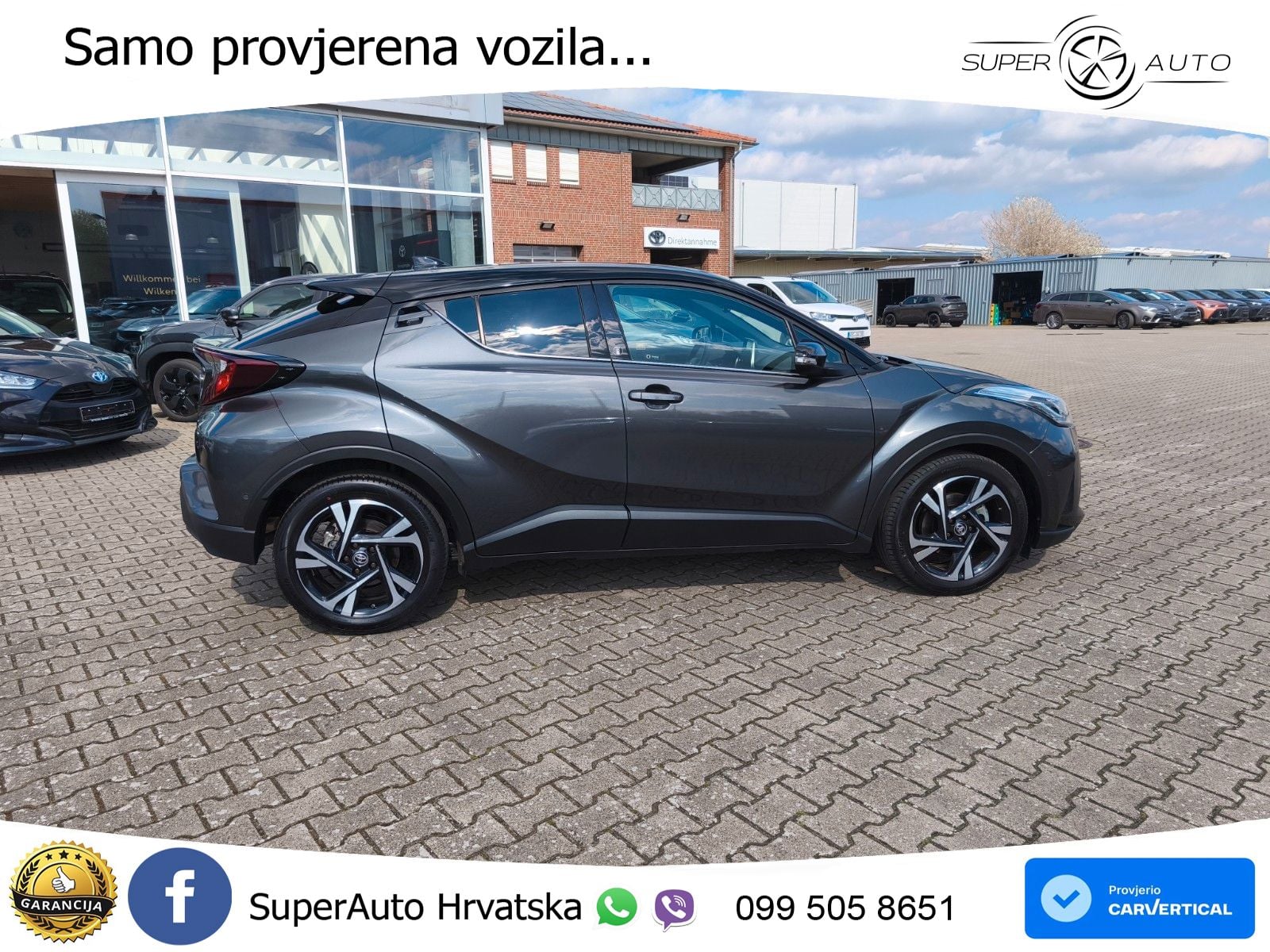 Toyota C-HR 1.8 (122 KS) Hybrid e-CVT Team D LED+GR SJED+ACC