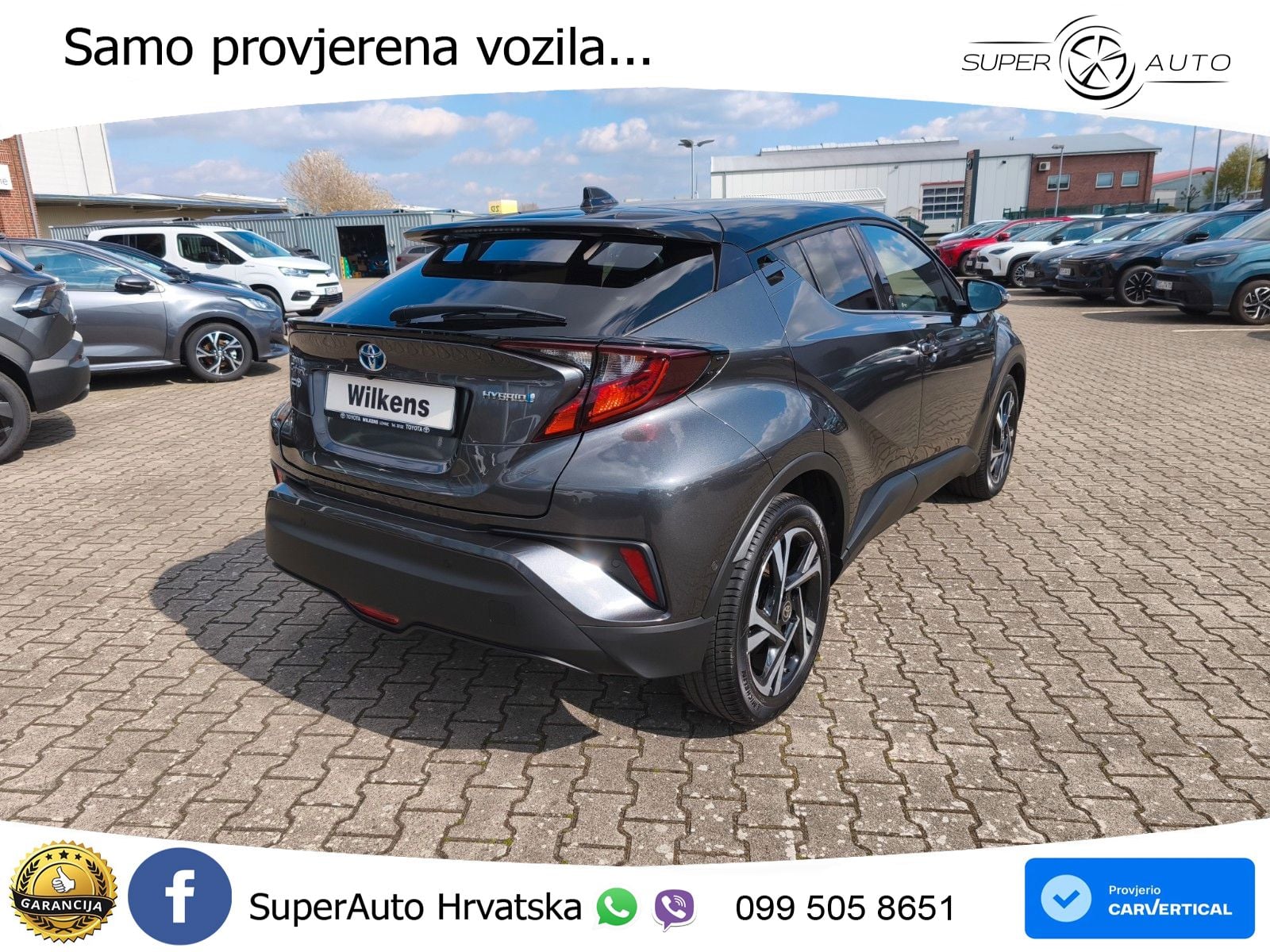 Toyota C-HR 1.8 (122 KS) Hybrid e-CVT Team D LED+GR SJED+ACC