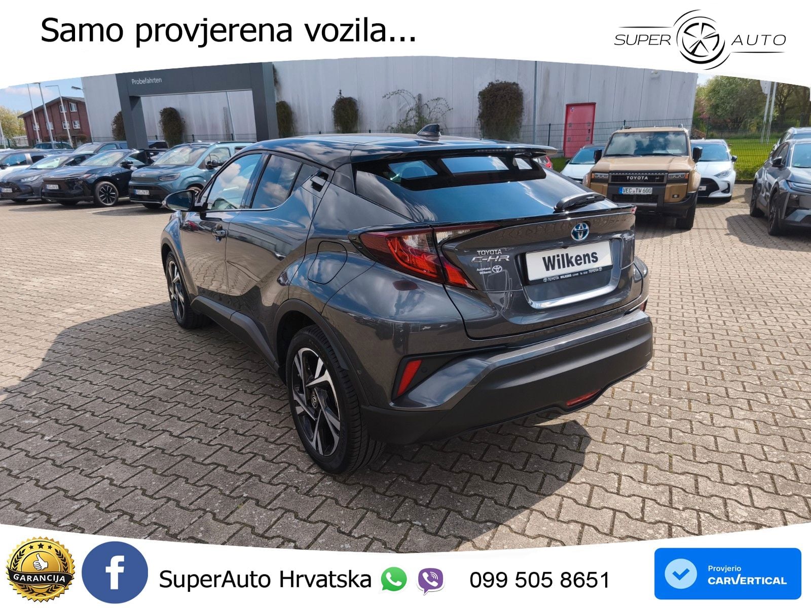 Toyota C-HR 1.8 (122 KS) Hybrid e-CVT Team D LED+GR SJED+ACC