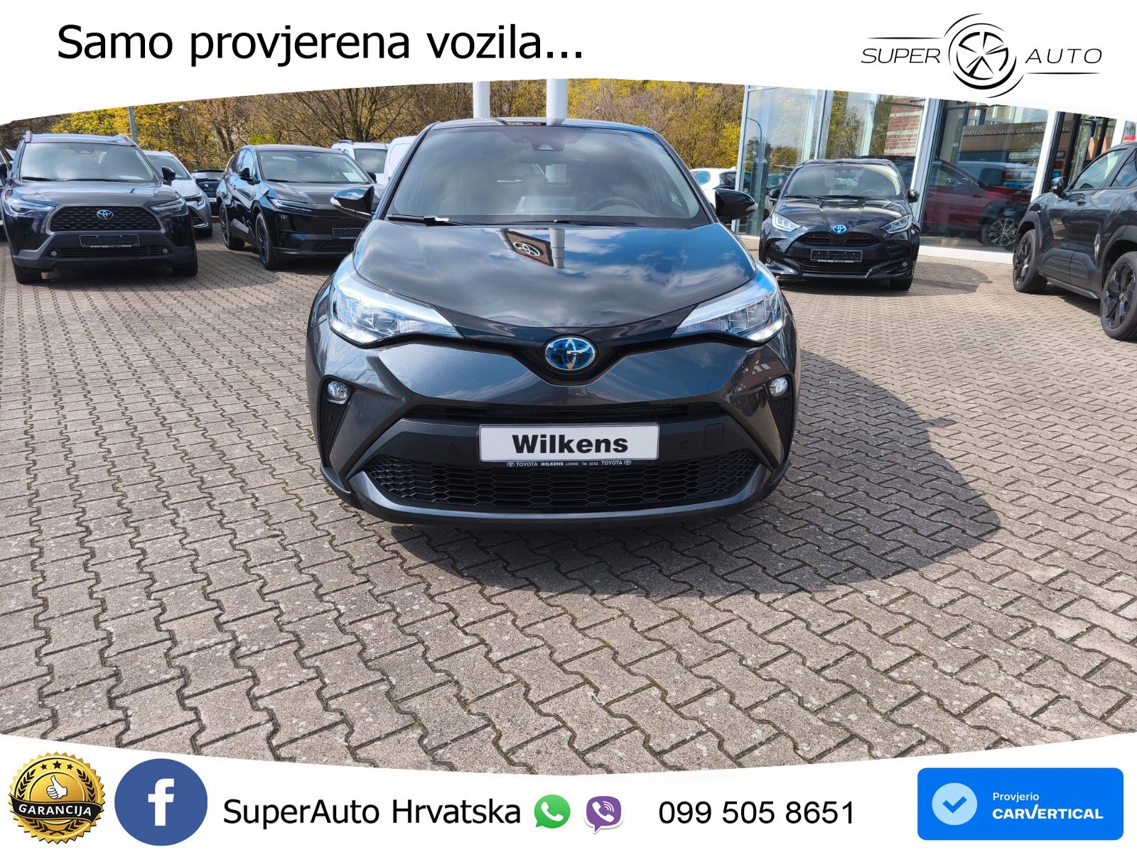 Toyota C-HR 1.8 (122 KS) Hybrid e-CVT Team D LED+GR SJED+ACC