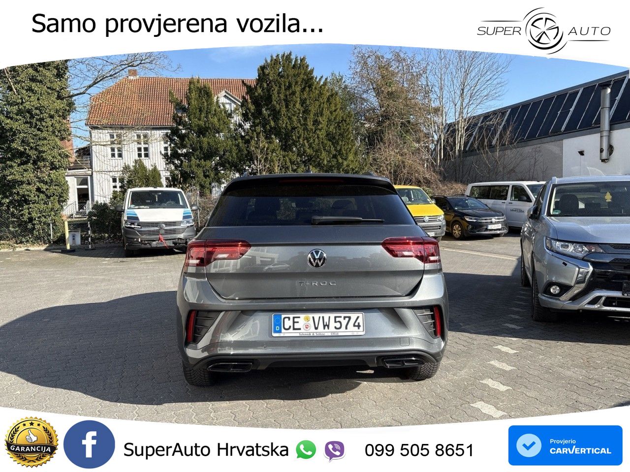 Volkswagen T-Roc 2.0 TDI (150 KS) DSG R-Line LED+GR SJED+ACC