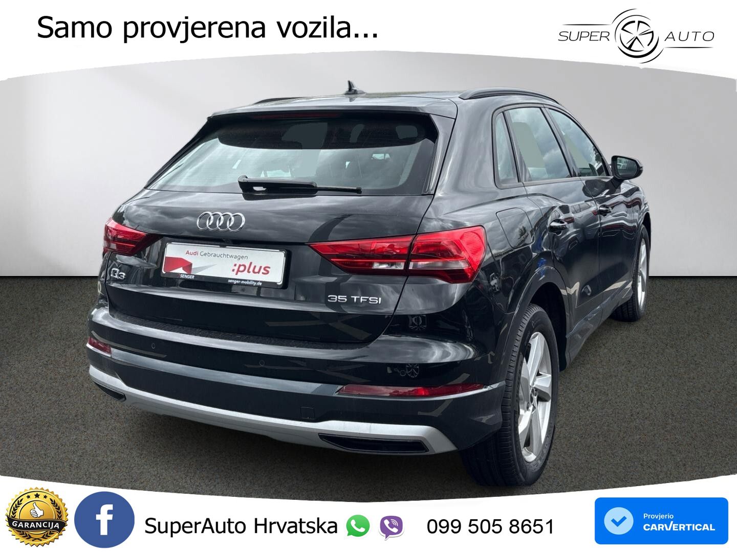 Audi Q3 35 TFSI (150 KS) S tronic advanced LED+GR SJED+ACC