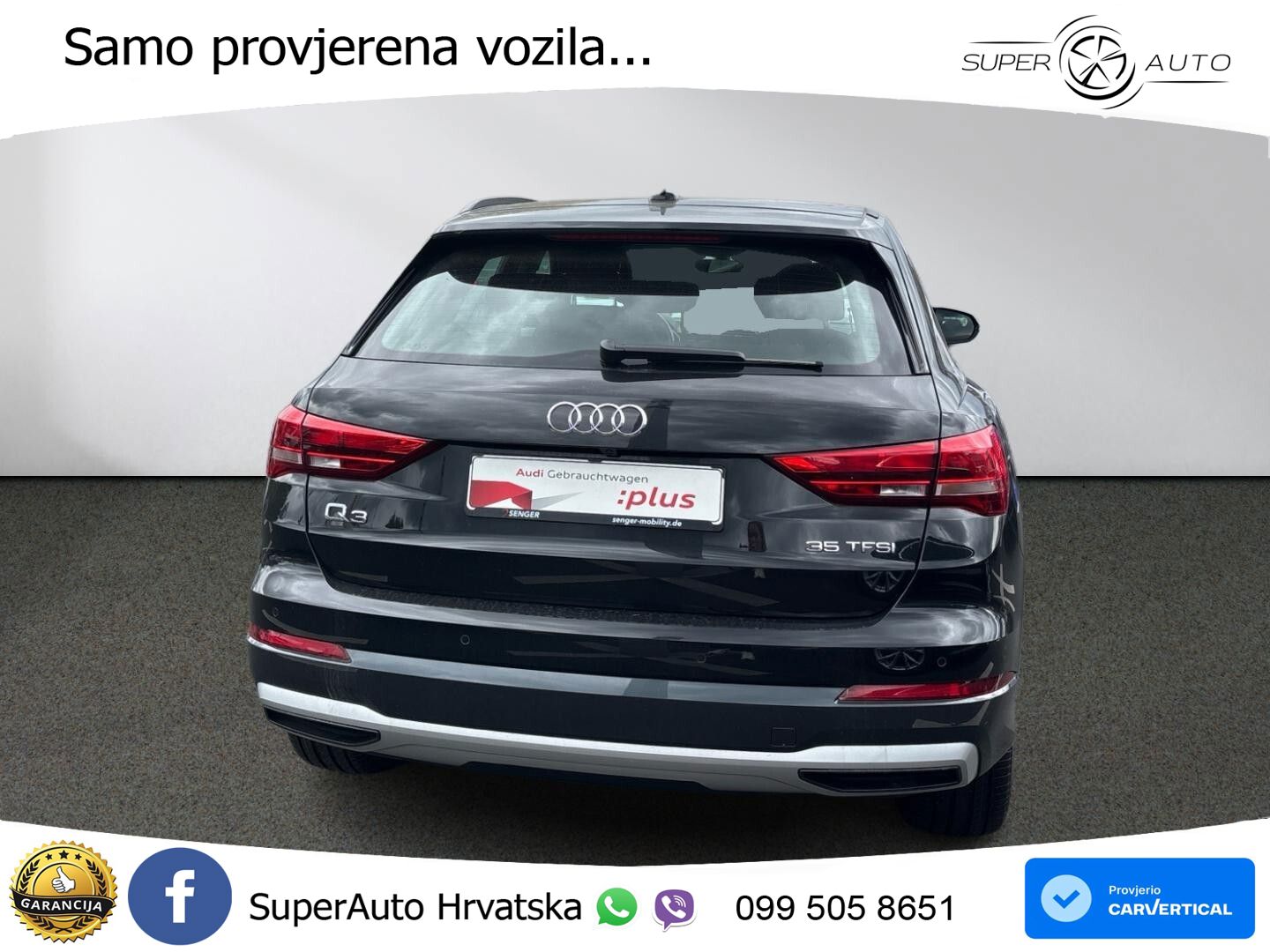 Audi Q3 35 TFSI (150 KS) S tronic advanced LED+GR SJED+ACC
