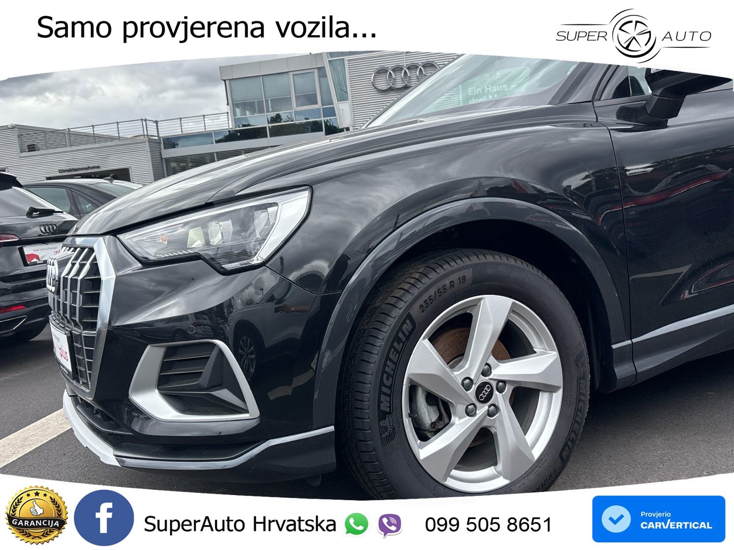 Audi Q3 35 TFSI (150 KS) S tronic advanced LED+GR SJED+ACC