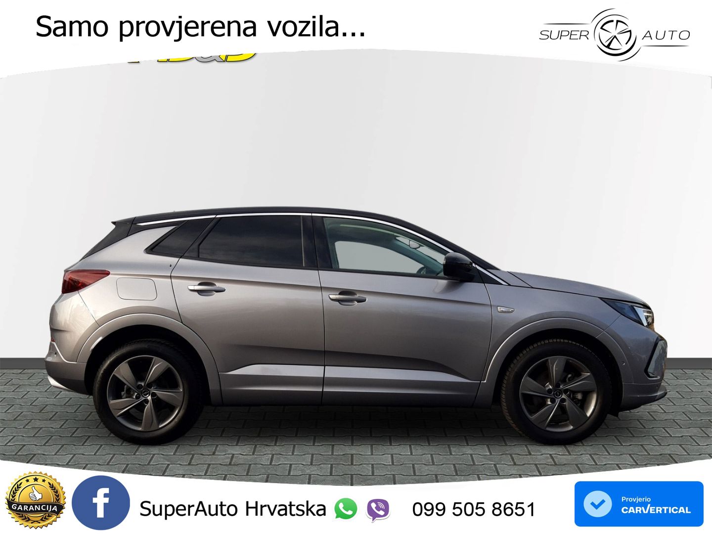 Opel Grandland 1.2i Turbo (130 KS) Automatic Elegance LED+GR SJED+ACC